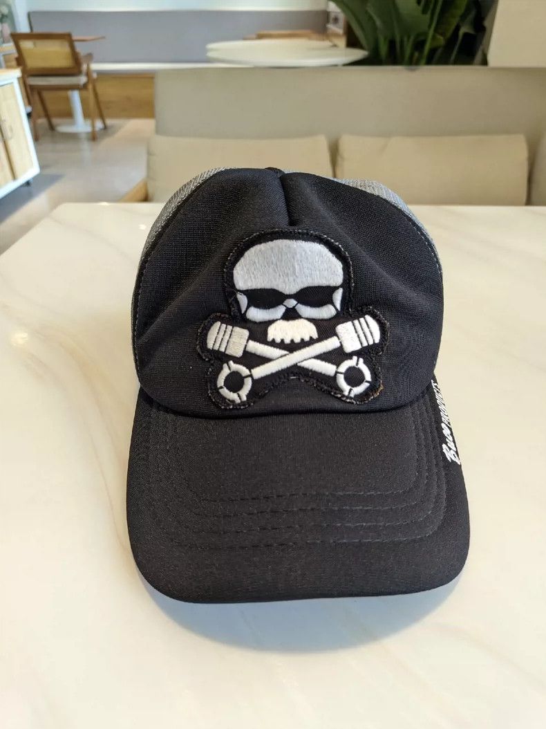 The Real McCoy's The REAL McCOY'S 2022 New Skull Truck Driver Cap Net Hat发布成 Size ONE SIZE - 2 Thumbnail
