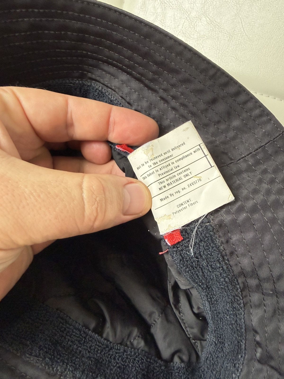 Prada Prada Nylon Bucket Hat Black Panama With Logo Made in Italy Size ONE SIZE - 16 Thumbnail