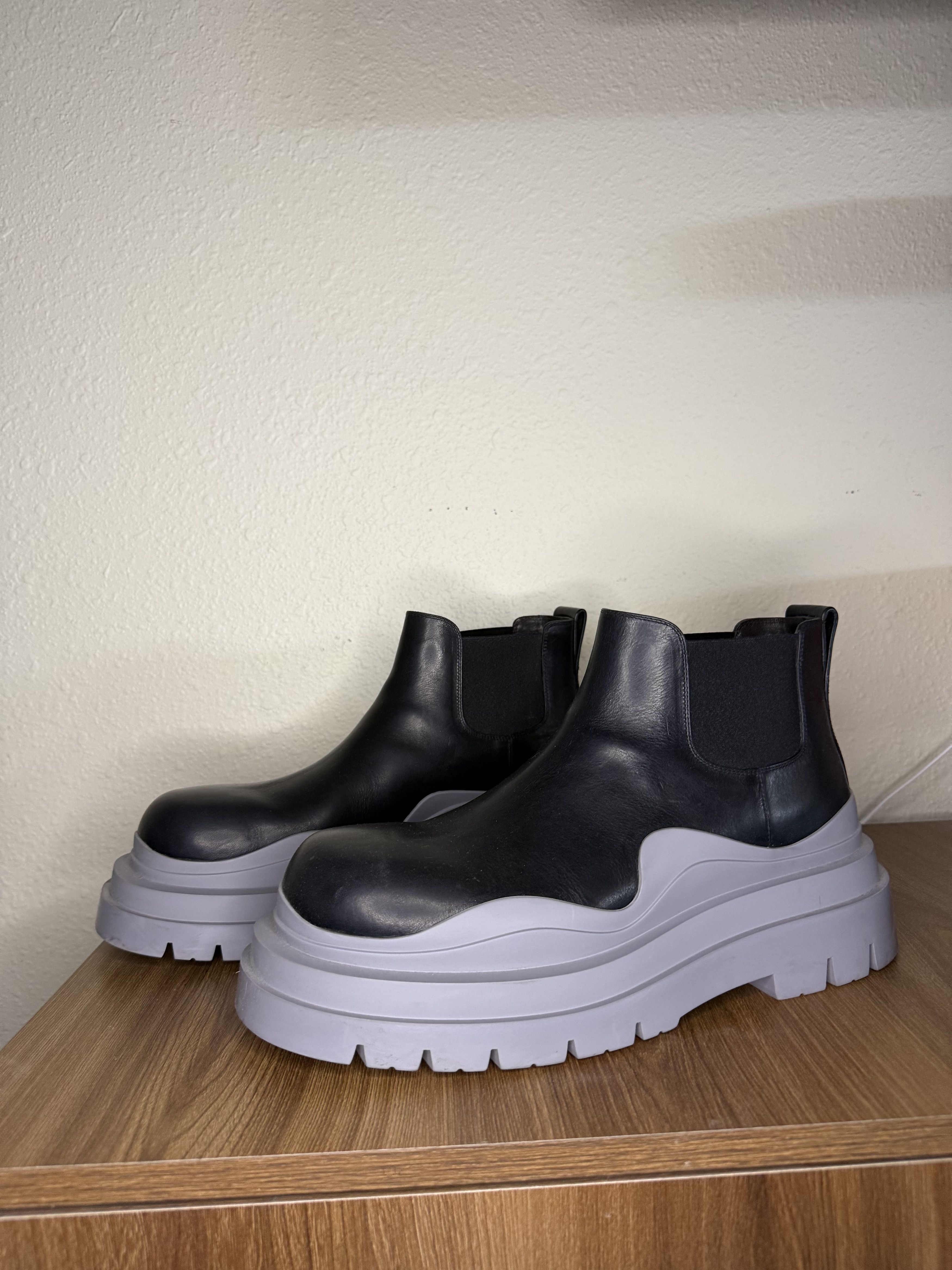Bottega Veneta Tire Ankle Boot Size US 12.5 / EU 45-46 - 2 Thumbnail