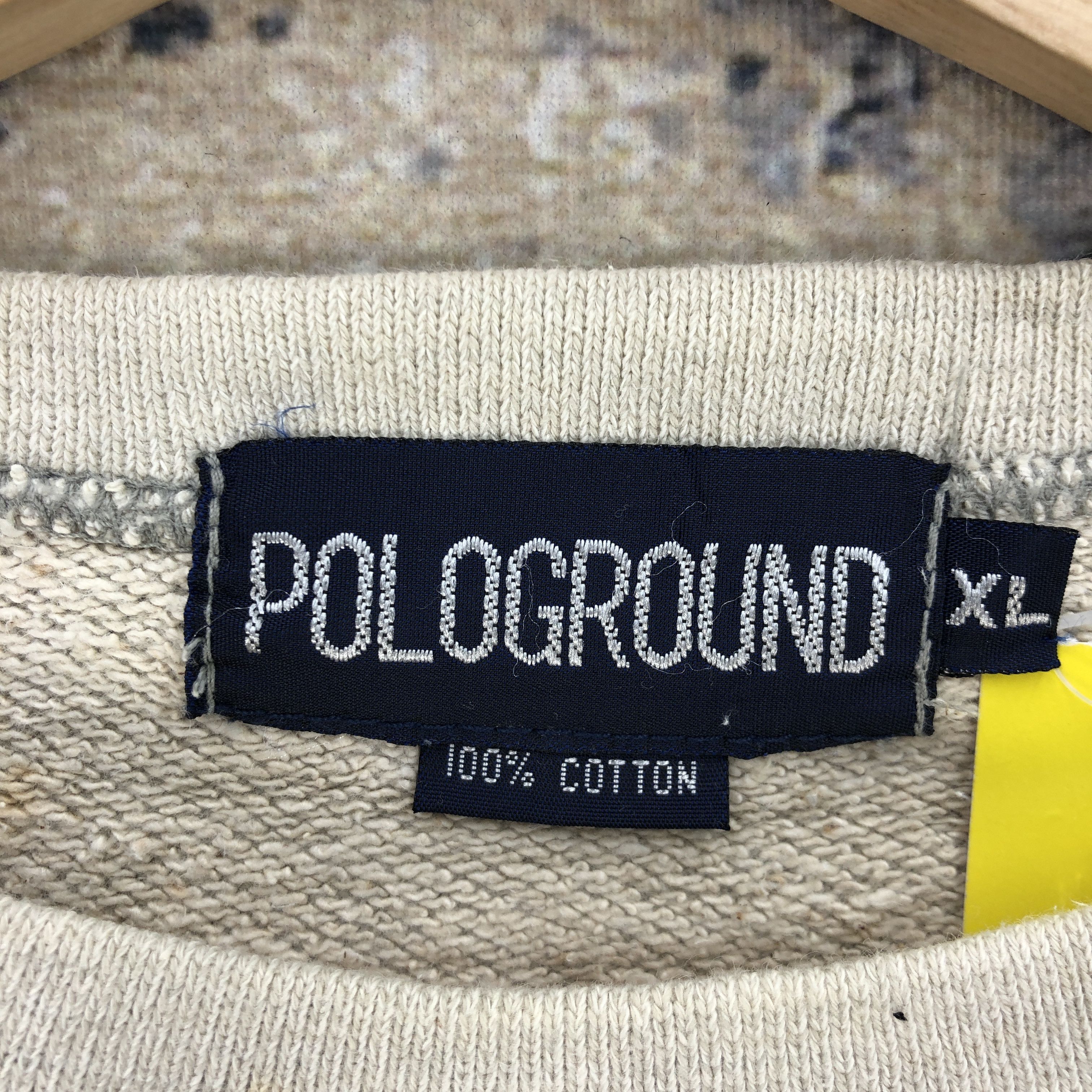 Japanese Brand × Vintage Vintage 90s Polo Ground Sweater Sweatshirt Jumper Size US XL / EU 56 / 4 - 6 Thumbnail
