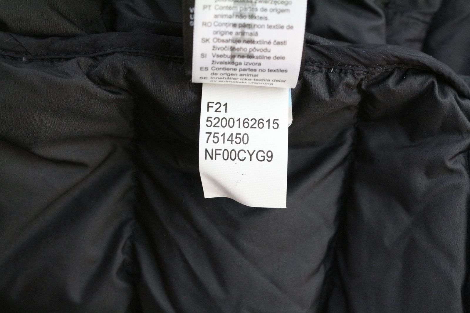 The North Face LA PAZ HOODED M Hooded Black Lined 600 Down Jacket 79687 Size US M / EU 48-50 / 2 - 11 Thumbnail