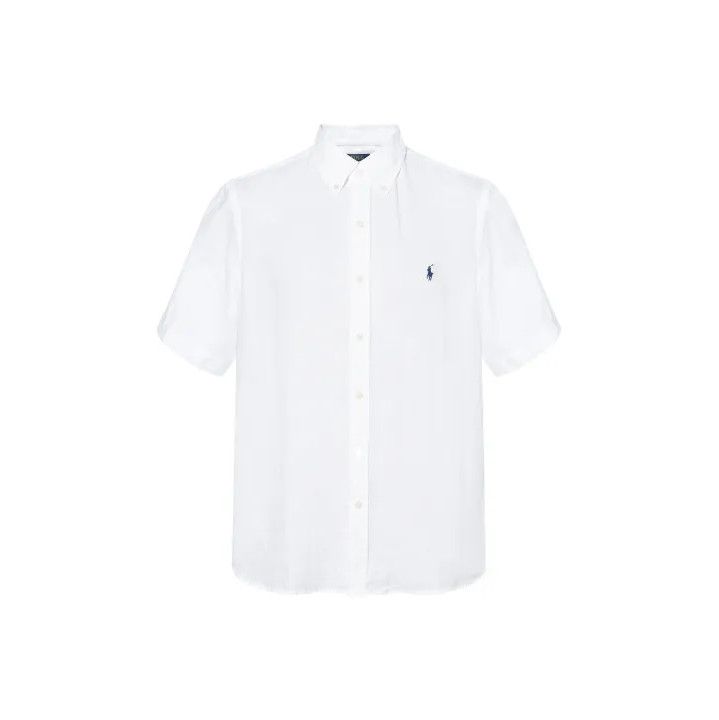Polo Ralph Lauren Polo Ralph Lauren SS23 White Logo Short Sleeve Shirt Size US L / EU 52-54 / 3 - 1 Thumbnail