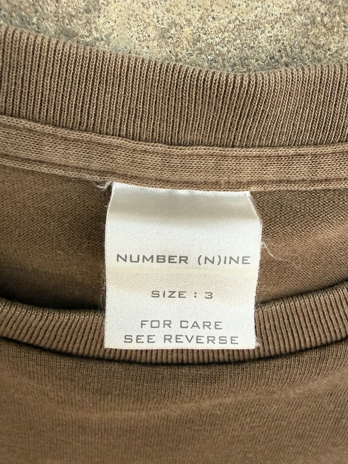 Number (N)ine SS01 “Time Migration” Montreal Canada Tee Size US L / EU 52-54 / 3 - 5 Thumbnail