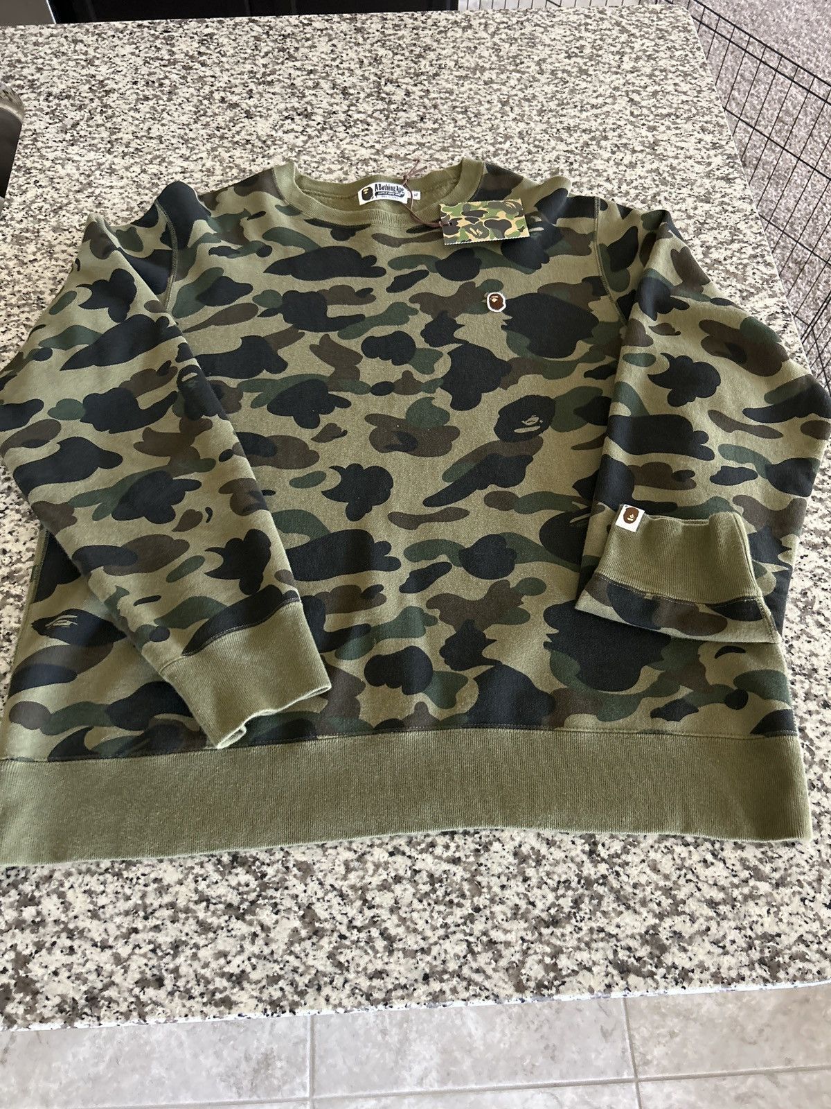 Bape Bape one point crewneck Size US XL / EU 56 / 4 - 1 Thumbnail