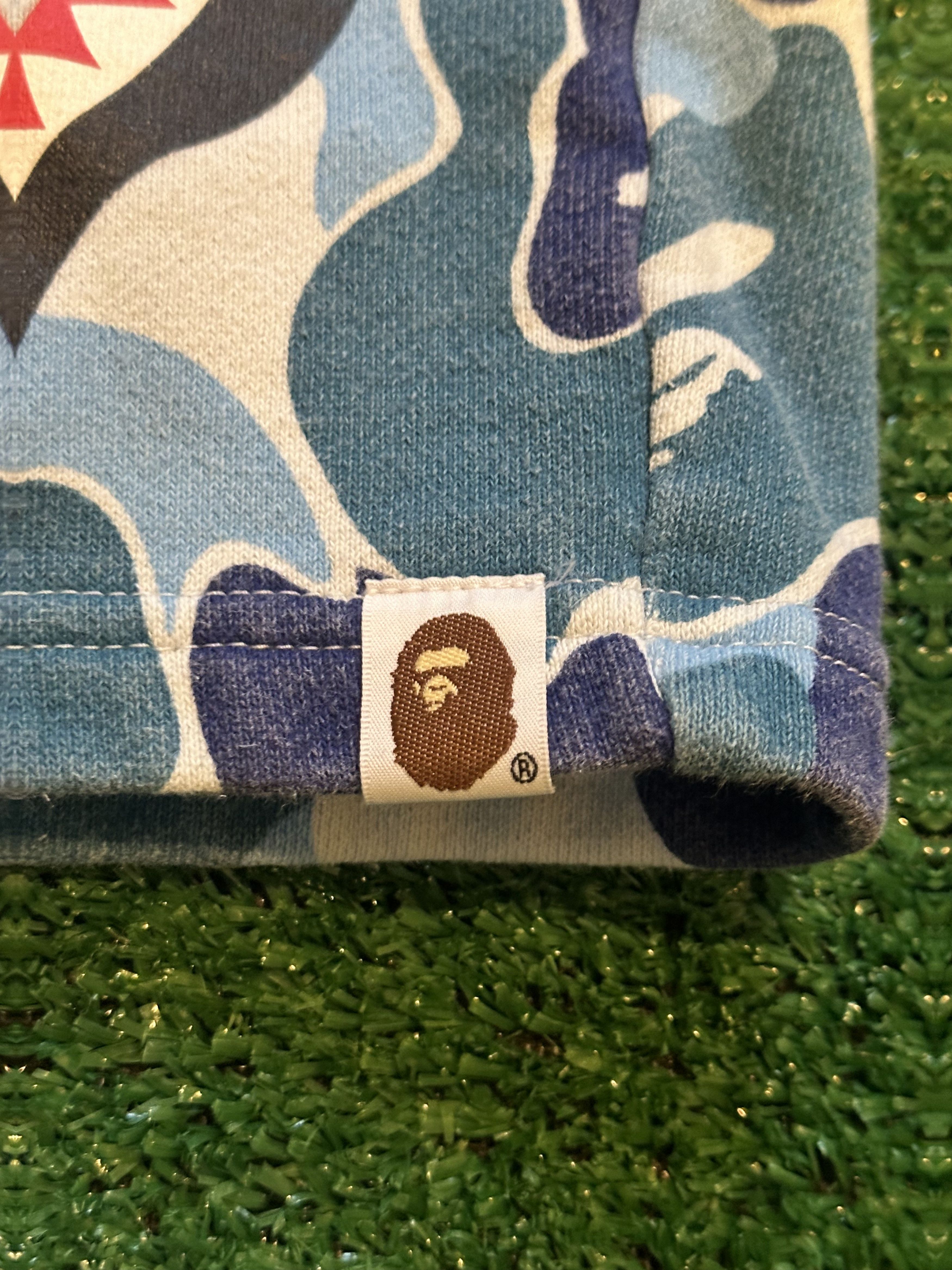 Bape Bape Shark Camo ABC Blue Camo Shorts Size US 32 / EU 48 - 3 Thumbnail