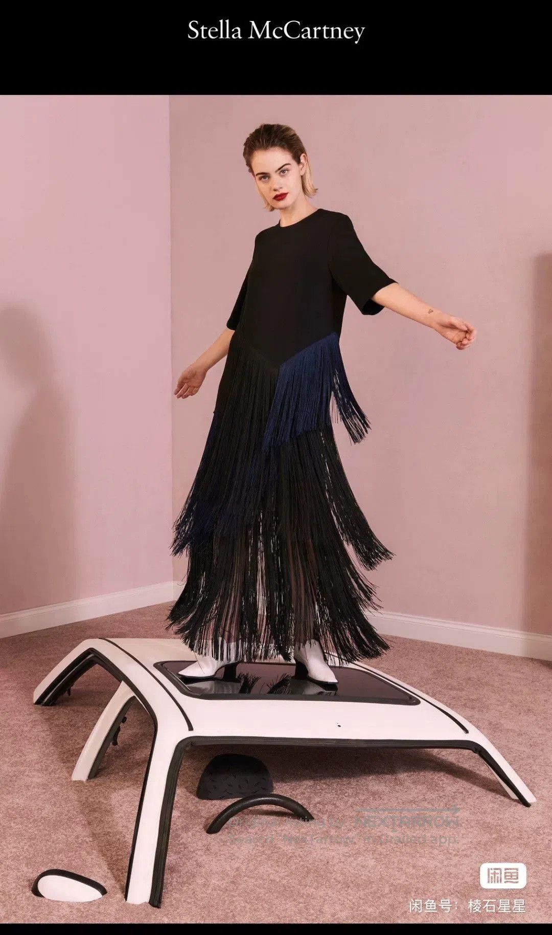 Stella McCartney Stella McCartney Fringe Runway Dress. Size M / US 6-8 / IT 42-44 - 2 Thumbnail