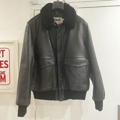 Supreme Schott The Crow Perfecto Leather Jacket Black