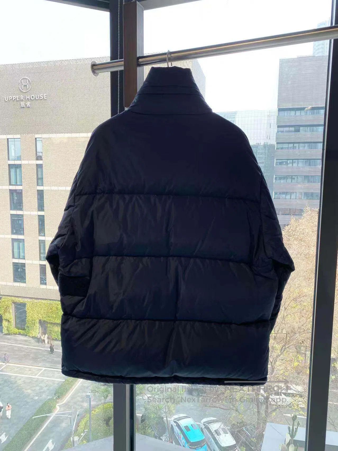 Prada Prada Leather brand logo down jacket| Size XS / US 0-2 / IT 36-38 - 3 Thumbnail