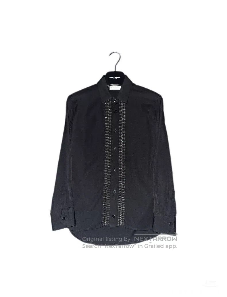 Saint Laurent Paris Saint Laurent Paris Bullet Shirt i Size XS / US 0-2 / IT 36-38 - 2 Thumbnail
