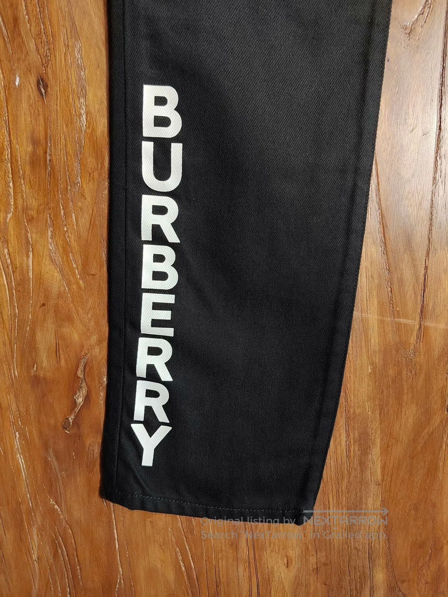 Burberry Burberry Black Denim Pants for Unisex. Size US 28 / EU 44 - 3 Thumbnail