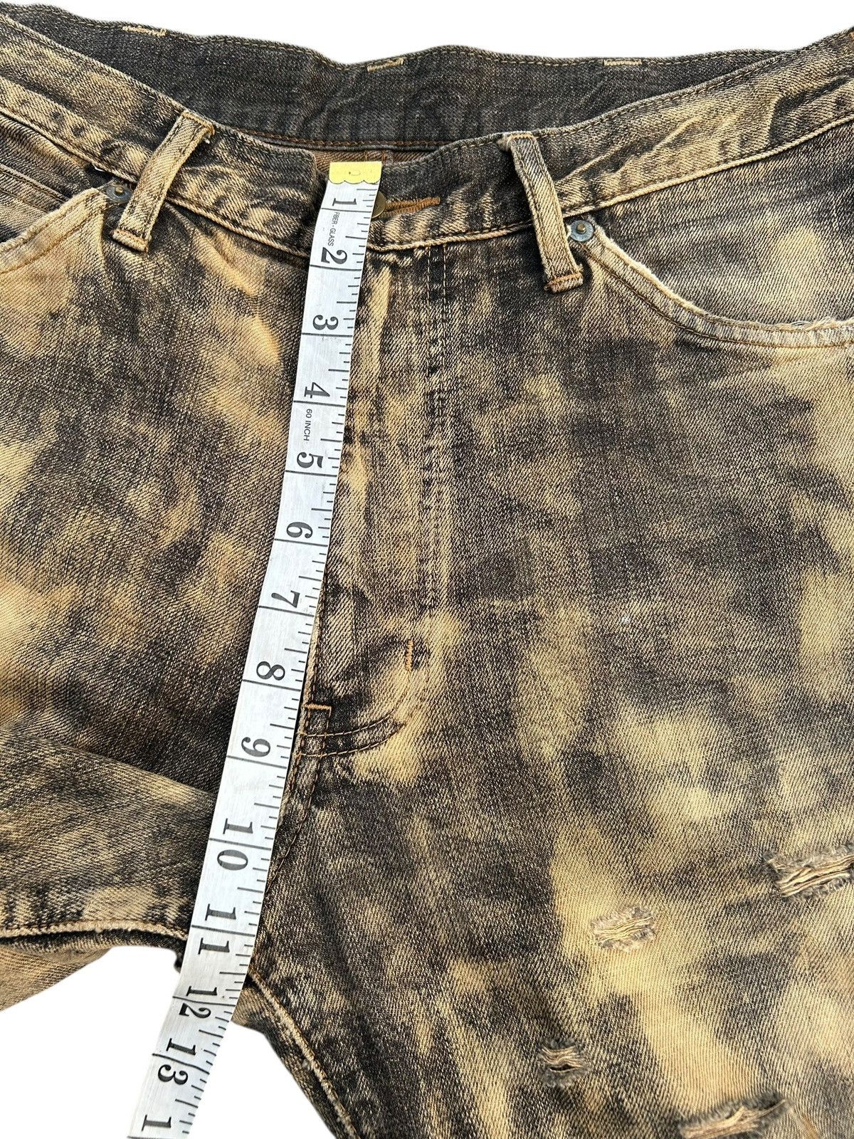 Kapital Thrashed Vintage Wrangler Rusty Denim Jeans Size US 32 / EU 48 - 21 Thumbnail