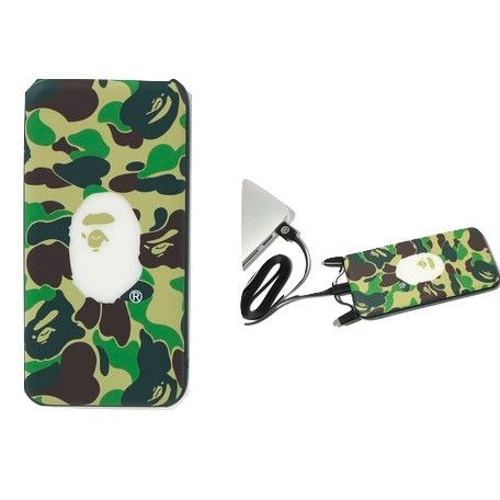 Bape Bape ABC Camo Power Bank Green Size ONE SIZE - 1 Thumbnail