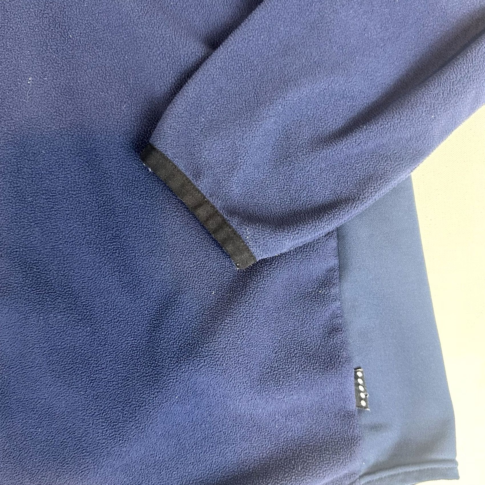 Nike VINTAGE Nike Sweatshirt 1/4 Zip Blue Mens XL Fleece Long Sleeve Pullover 80s 90s Sports Shirt Size US XL / EU 56 / 4 - 3 Thumbnail