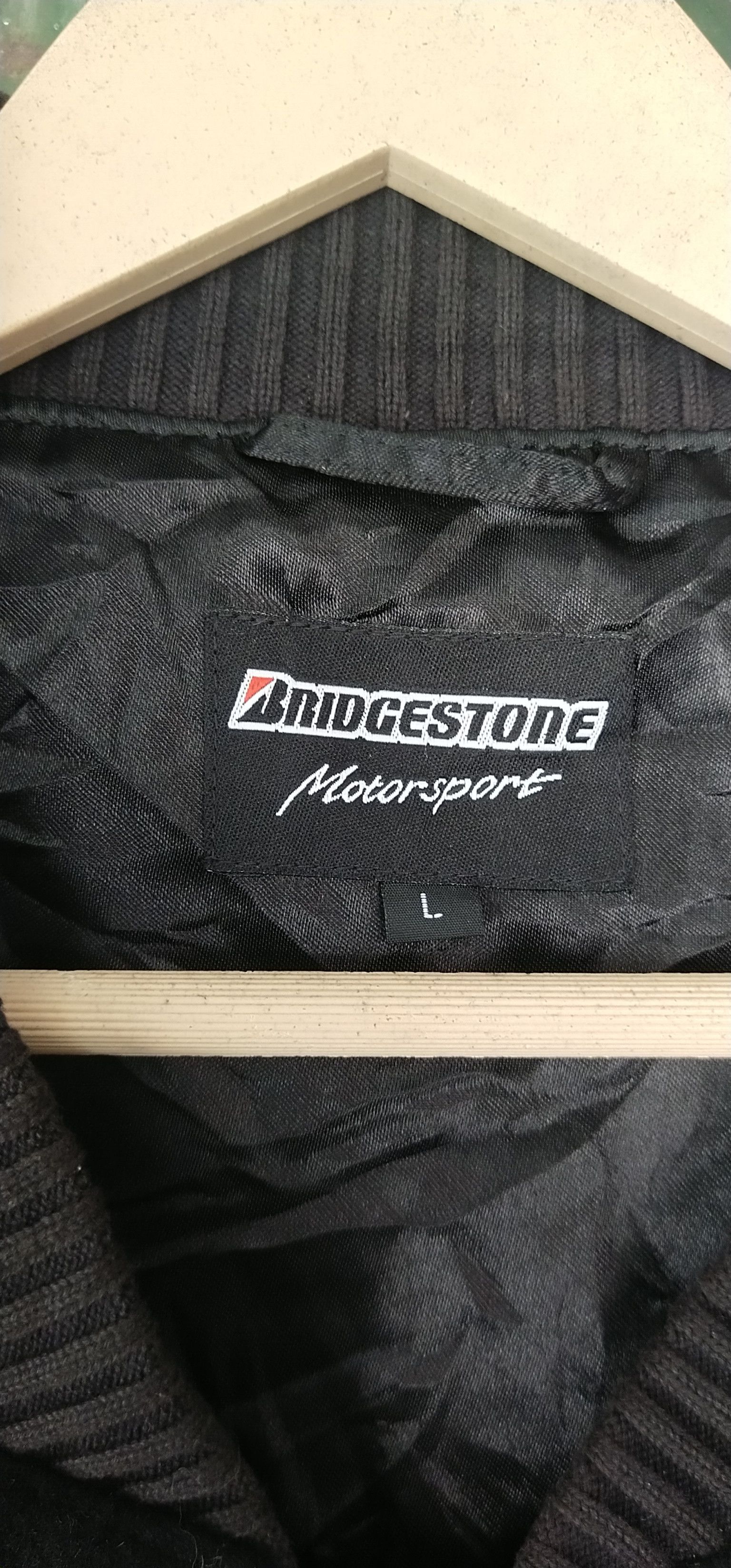 NASCAR Final Drop Bridgestone Wool Jacket L Size US L / EU 52-54 / 3 - 8 Thumbnail