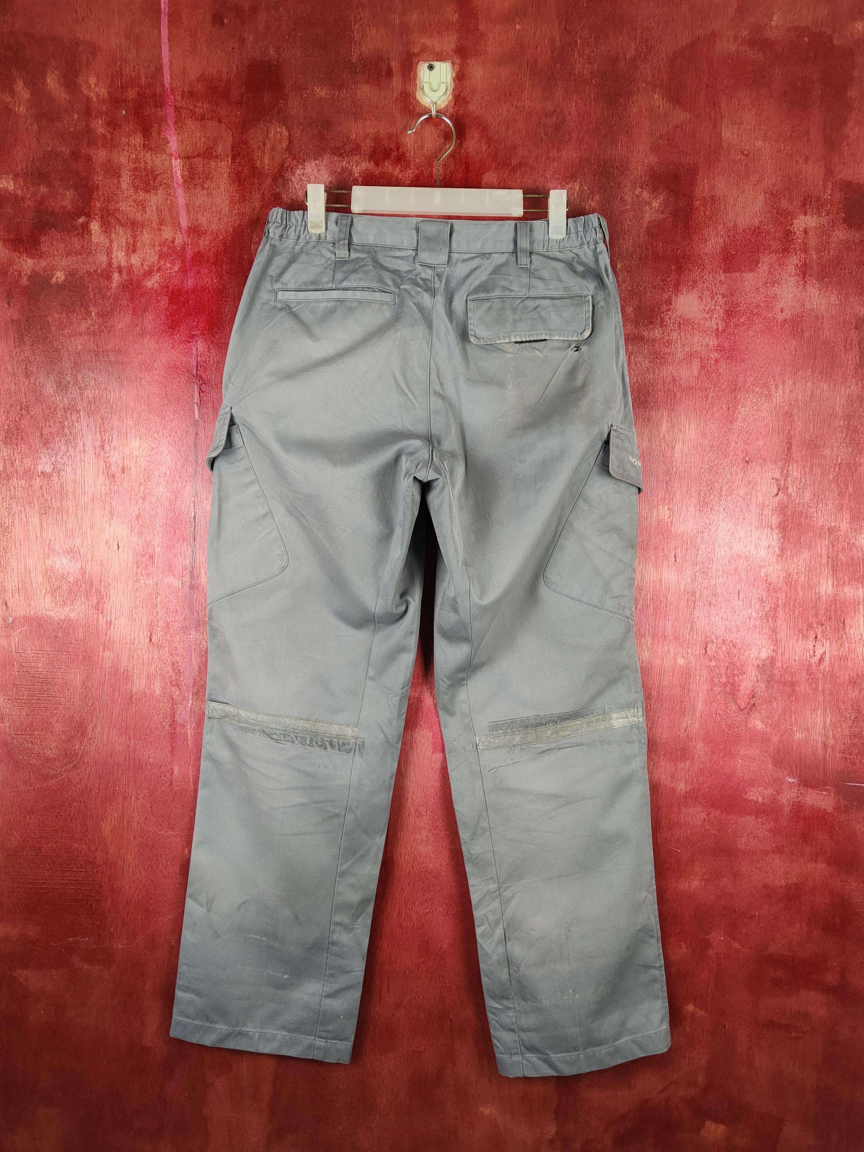 Japanese Brand Konoike Group Gray Multipocket Tactical Cargo Pants #S2325 Size US 30 / EU 46 - 9 Thumbnail