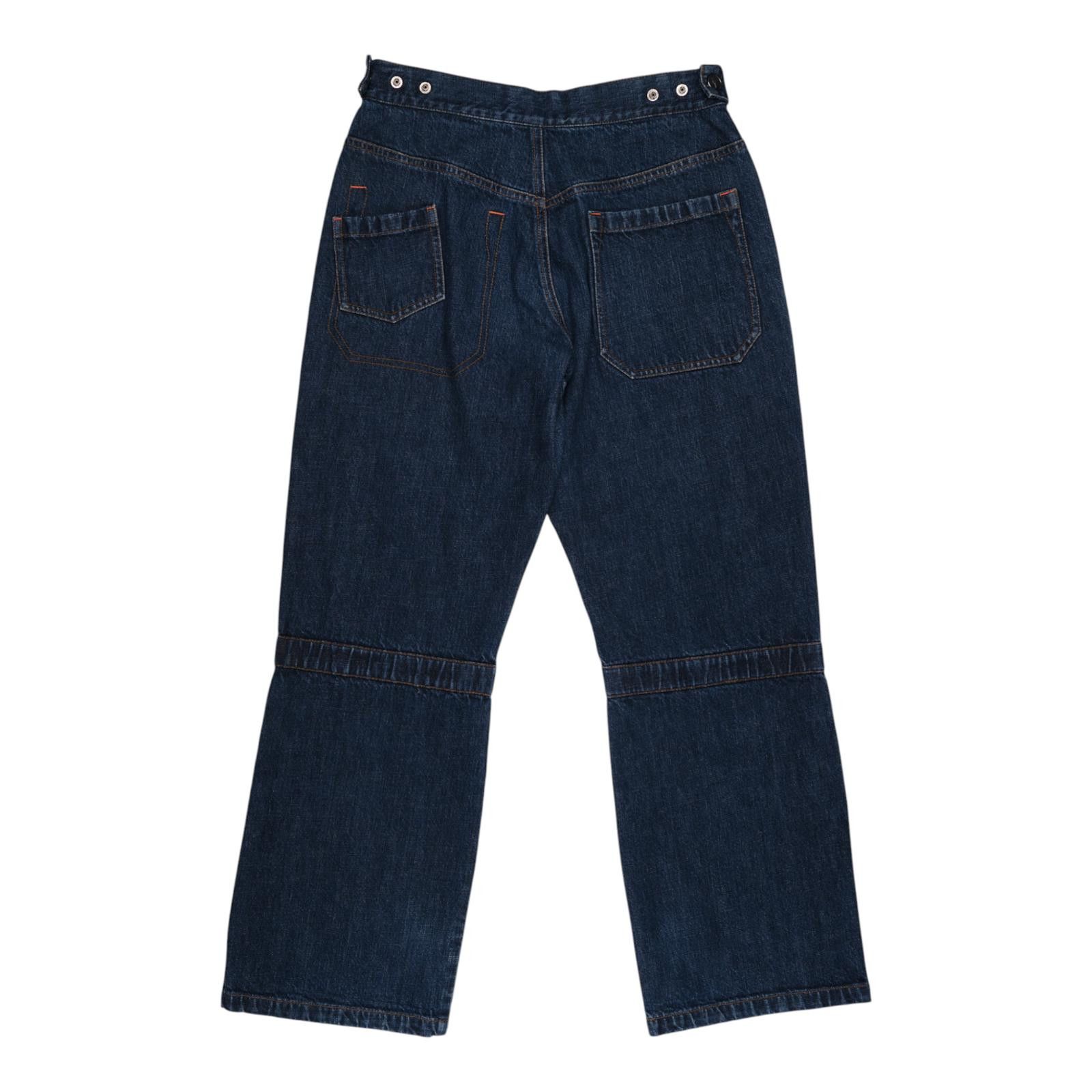 Walter Van Beirendonck W&LT Dark Blue Utility Jeans Size US 32 / EU 48 - 2 Thumbnail