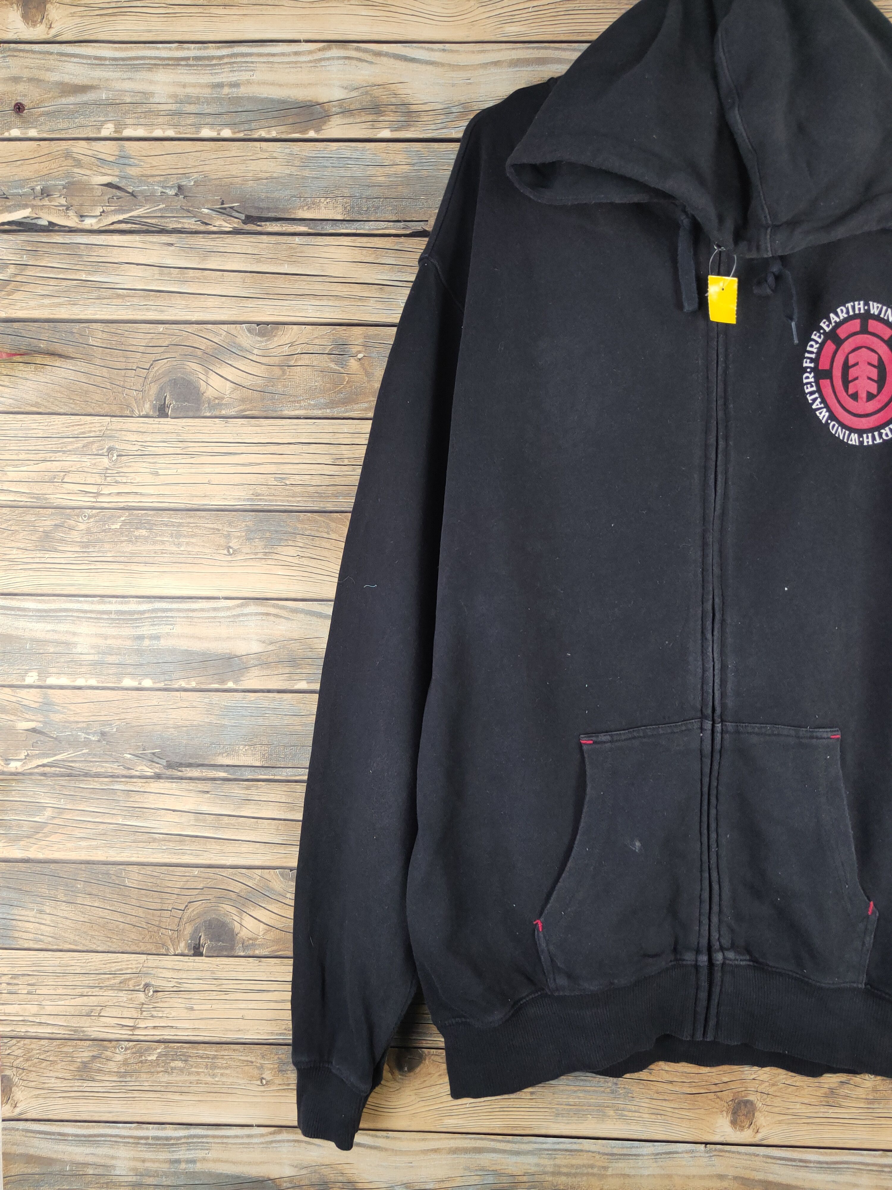 Element DL Element Black Hoodie Sweatshirts #2776 Size US XL / EU 56 / 4 - 3 Thumbnail