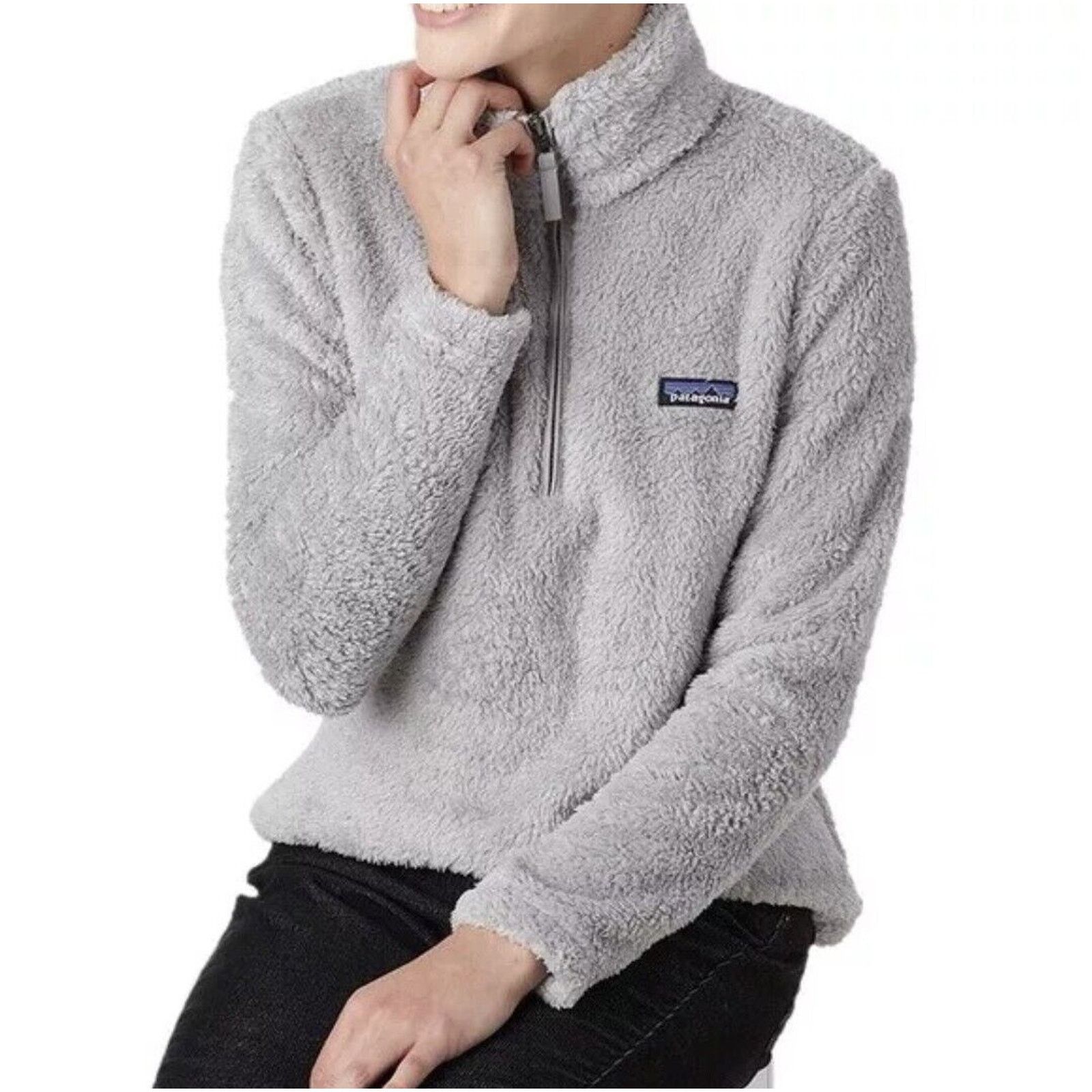 Patagonia Patagonia Los Gatos 1/4-Zip Gray Fleece Womens Size Small Size S / US 4 / IT 40 - 1 Thumbnail