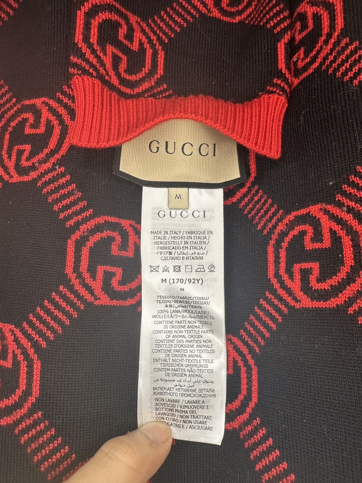 Gucci Gucci Reversible Mohair Vest Size US M / EU 48-50 / 2 - 8 Thumbnail