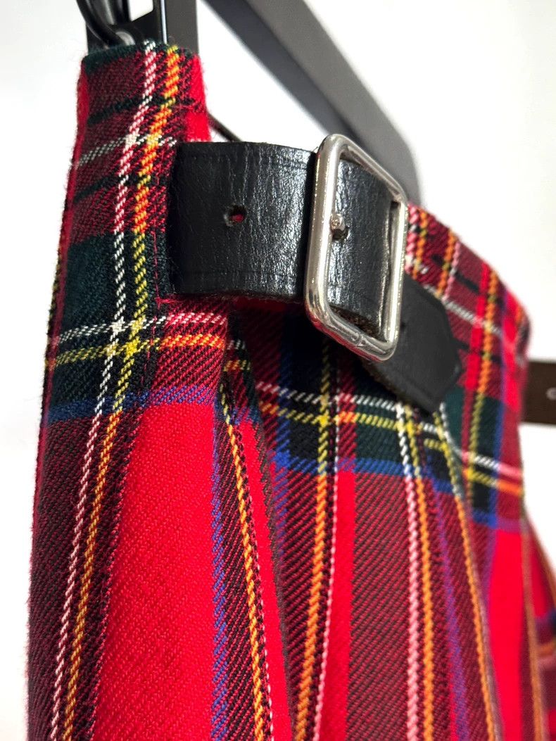 Comme des Garcons Comme Des Garcons size 均码 Jewel studded plaid pleated wrap Size 24" / US 00 / IT 34 - 3 Thumbnail