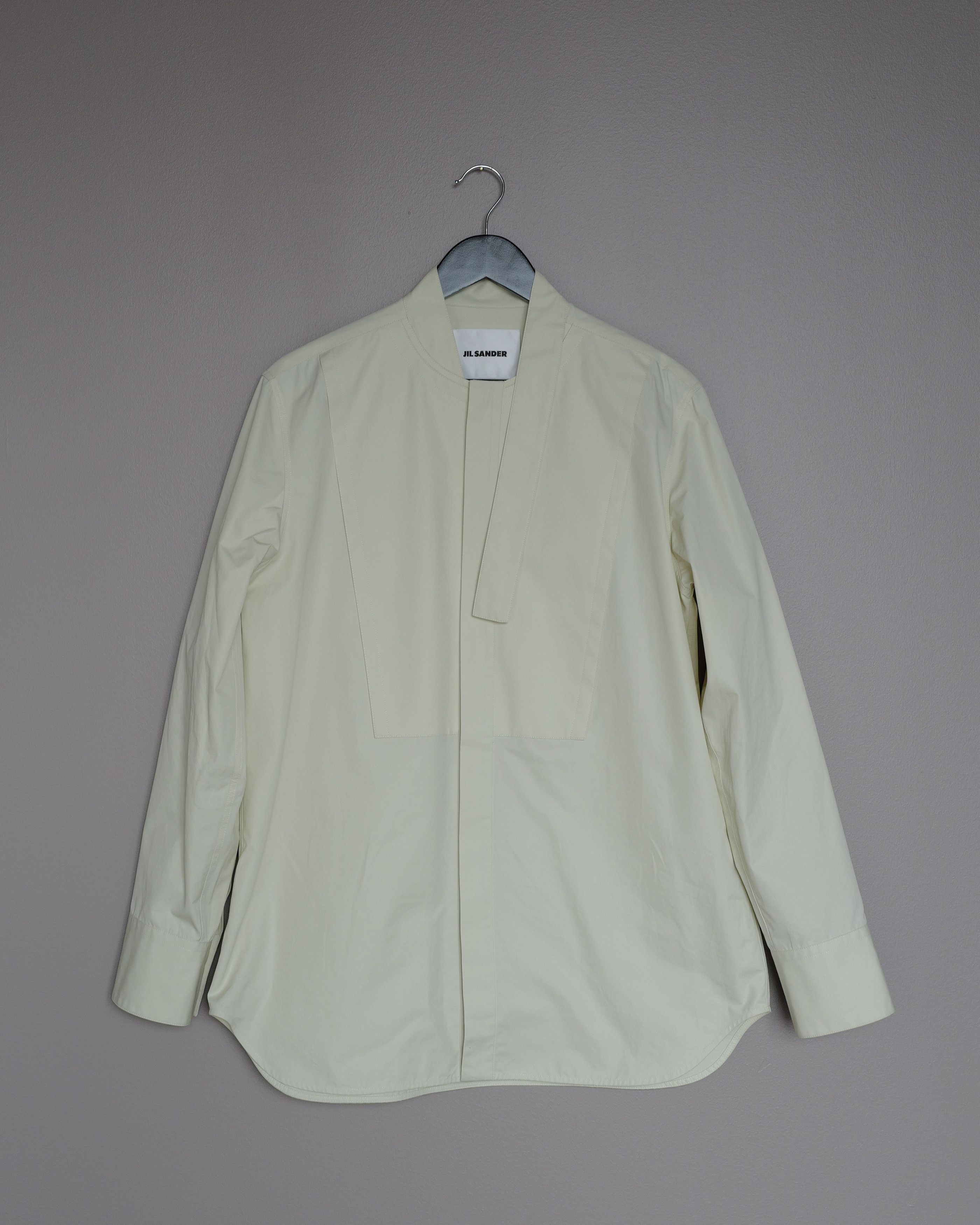 Jil Sander Jil Sander canvas tuxedo shirt Size US XXS / EU 40 - 1 Thumbnail