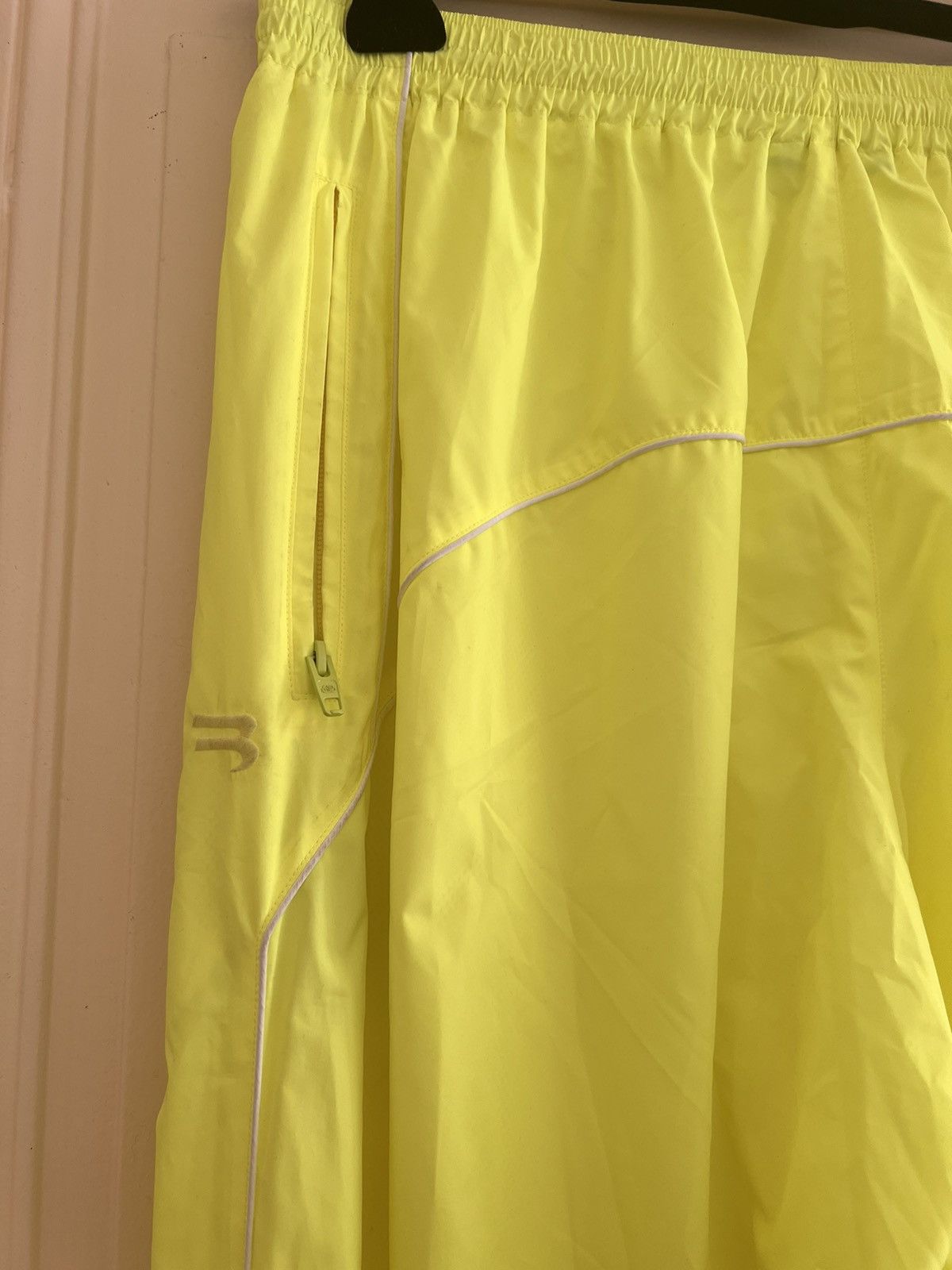 Balenciaga Balenciaga Zip Track Pant Neon Green Size US 44 / EU 60 - 4 Thumbnail