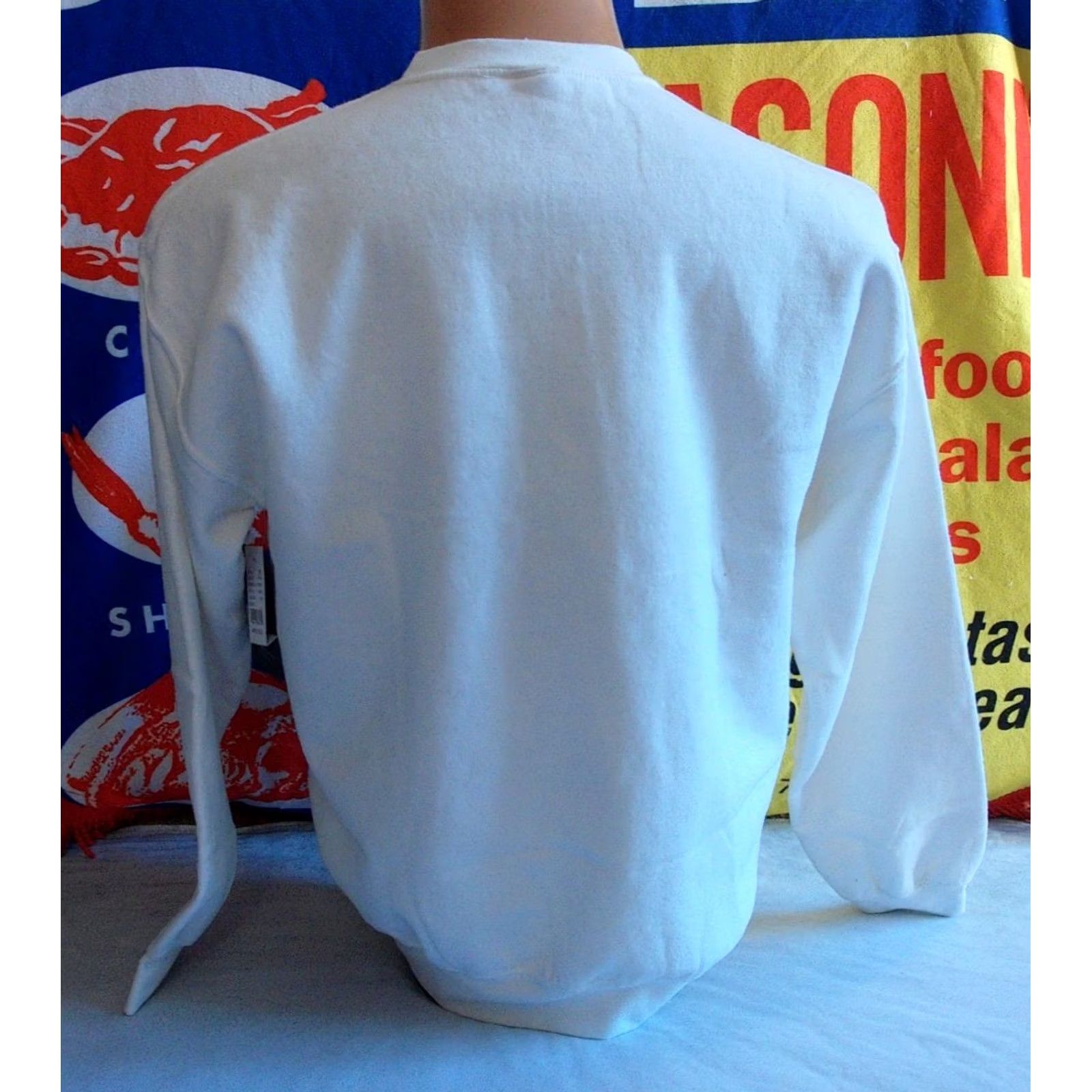 Junk Food USA Mickey Disney Basketball Fleece Sweatshirt Junk Food Men's Medium White 90s Cartoon Disney USA Basketball Mens Medium Sweatshirt Size US M / EU 48-50 / 2 - 5 Thumbnail