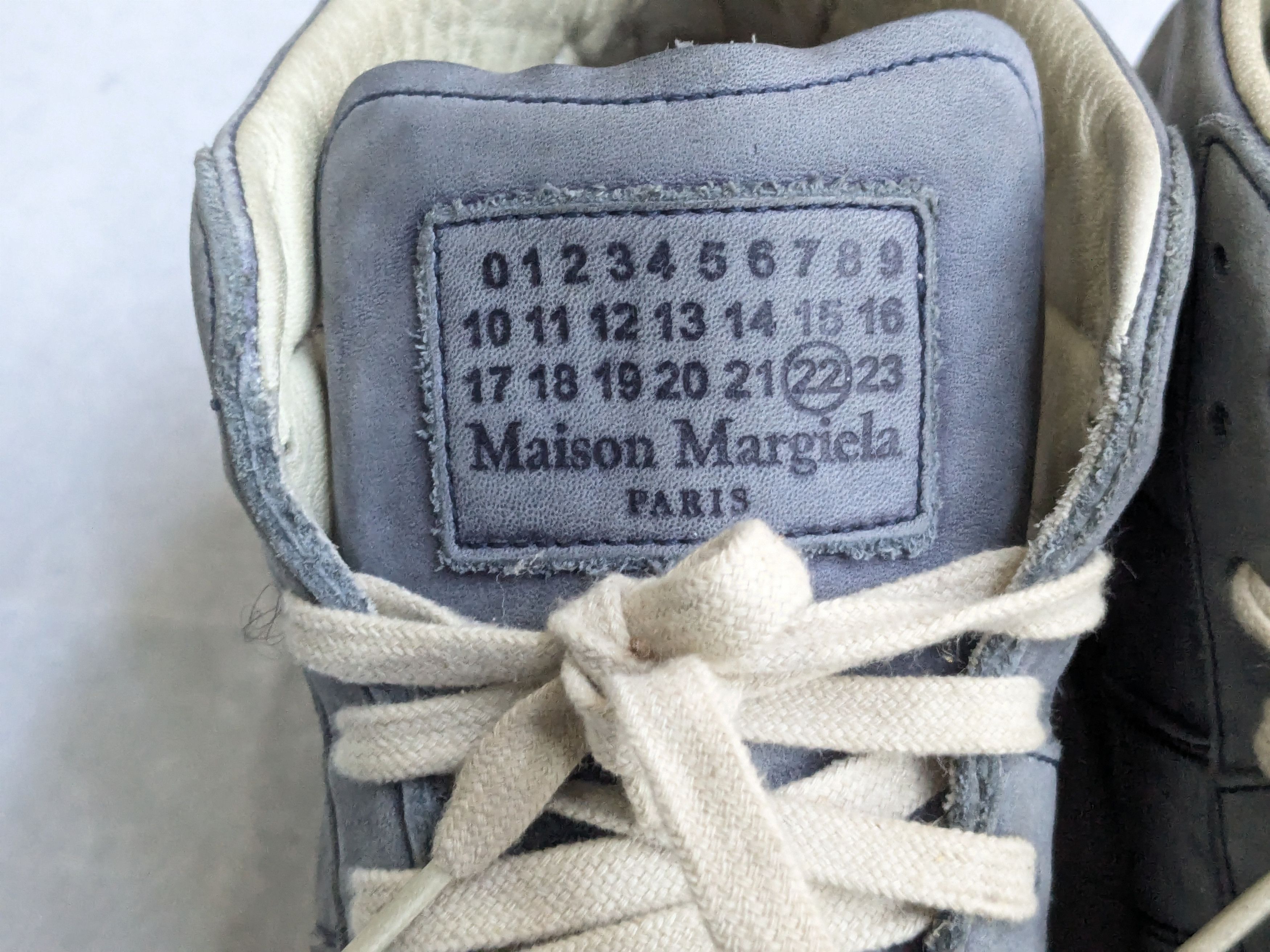 Maison Margiela Maison Margiela Replica GAT Paint Splatter Blue 9 42 High Size US 9 / EU 42 - 7 Thumbnail