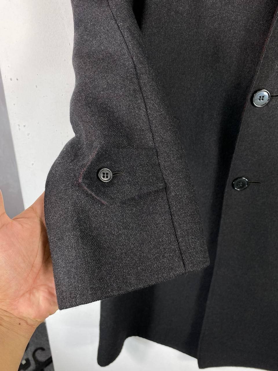 Brioni stefano lancieri by brioni division long wool jacket Size US L / EU 52-54 / 3 - 4 Thumbnail