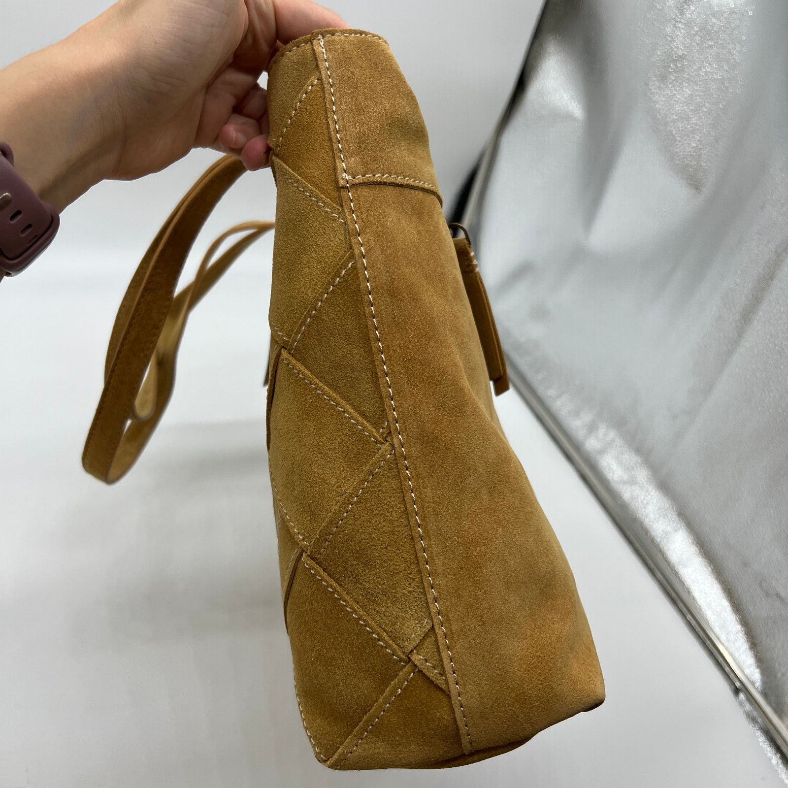 Other American Leather Co. Women Handbags Mercer Suede Woven Size ONE SIZE - 11 Thumbnail