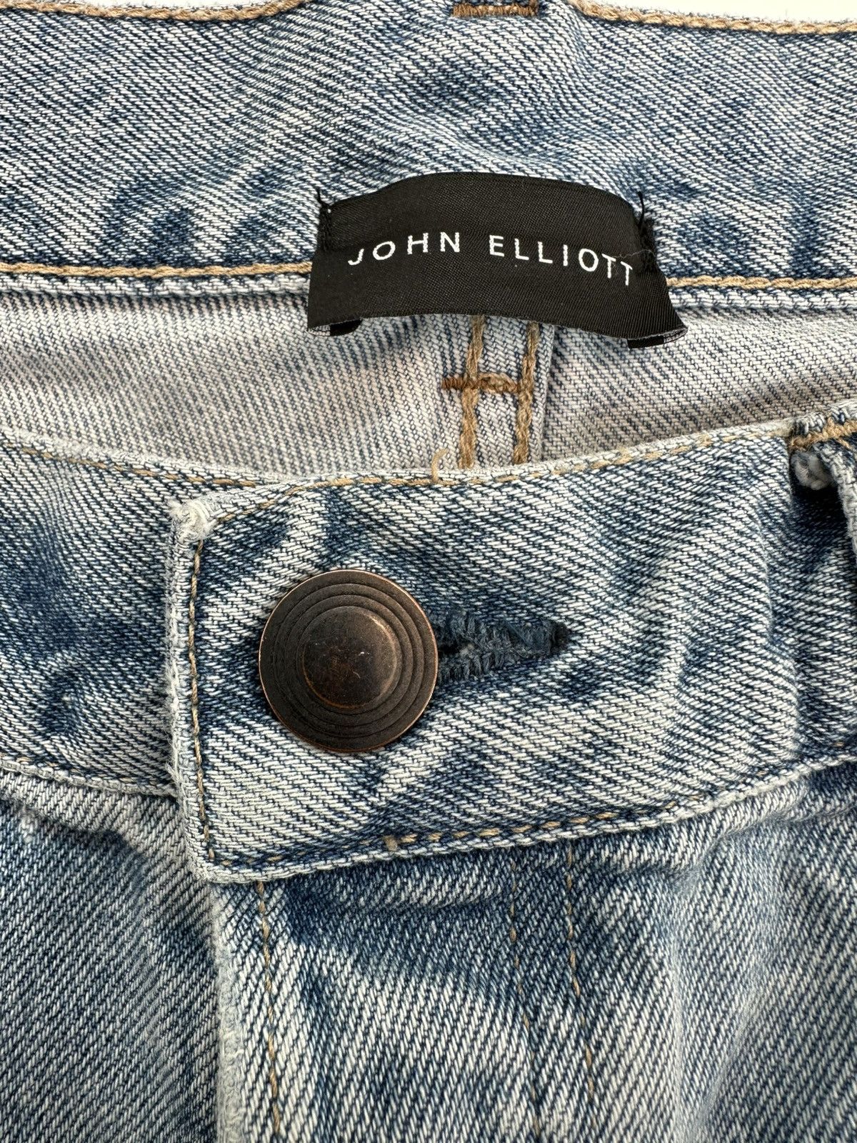 John Elliott Men’s John Elliot Jeans straight with some taper Size US 33 - 7 Thumbnail