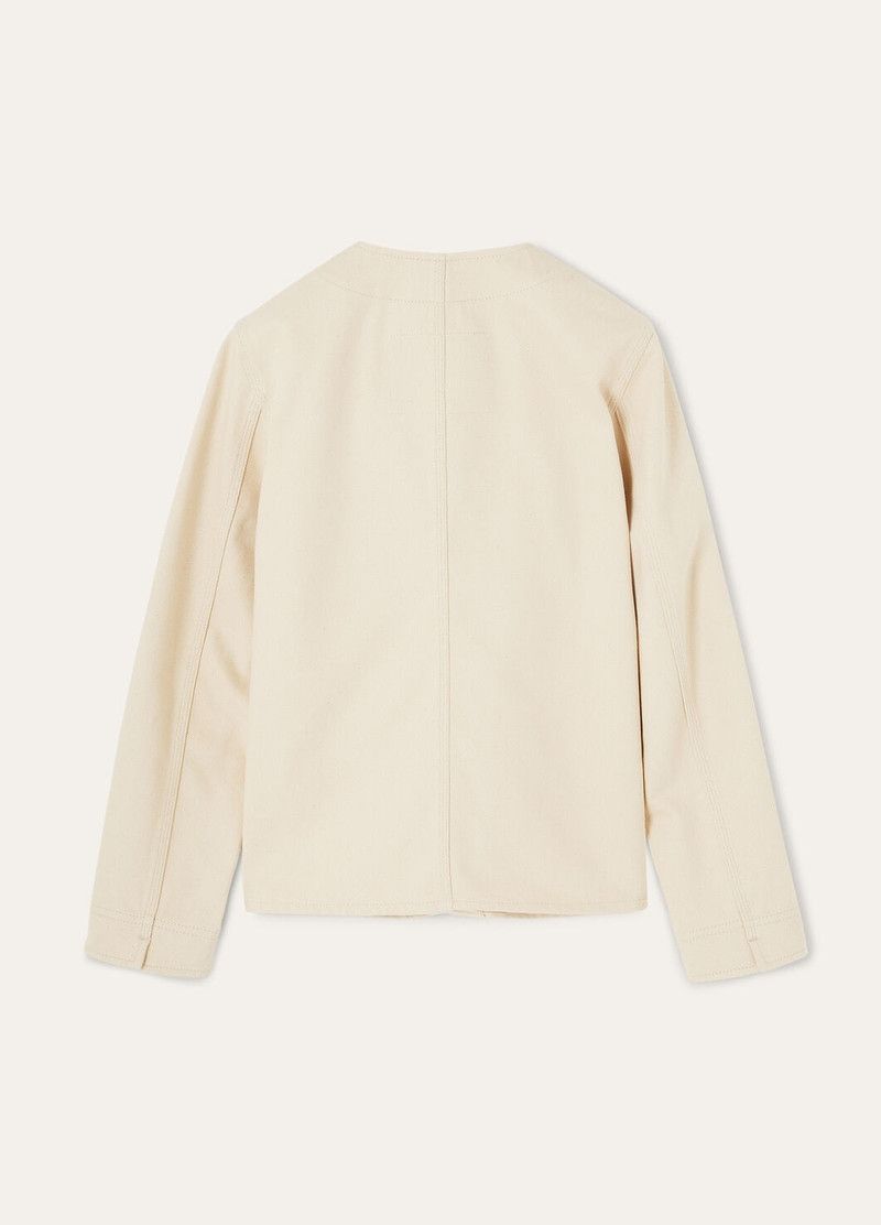 Loro Piana o1srvl11e0526 FAP2845 Farley Jacket in Beige Size XS / US 0-2 / IT 36-38 - 6 Thumbnail