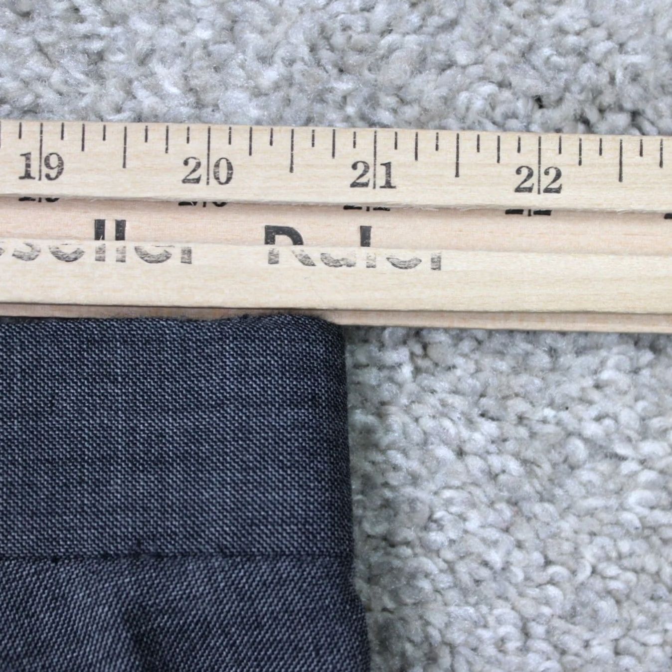 Ralph Lauren LAUREN Ralph Lauren Pants Mens 42x30 Gray 100% Wool Flat Front Dress Pants Size US 42 / EU 58 - 7 Thumbnail