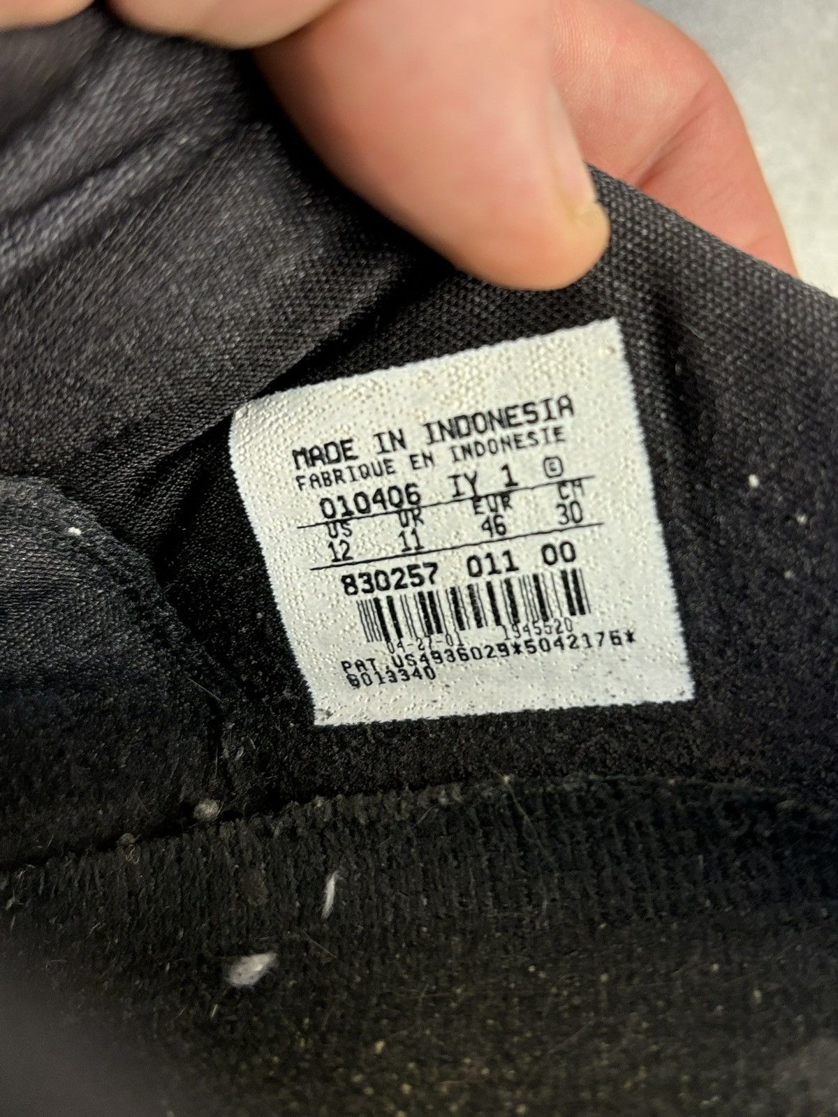 Nike × Vintage OG 2001 Nike Clogposite Mules All Black Vintage Posite Shoes Size US 12 / EU 45 - 4 Thumbnail