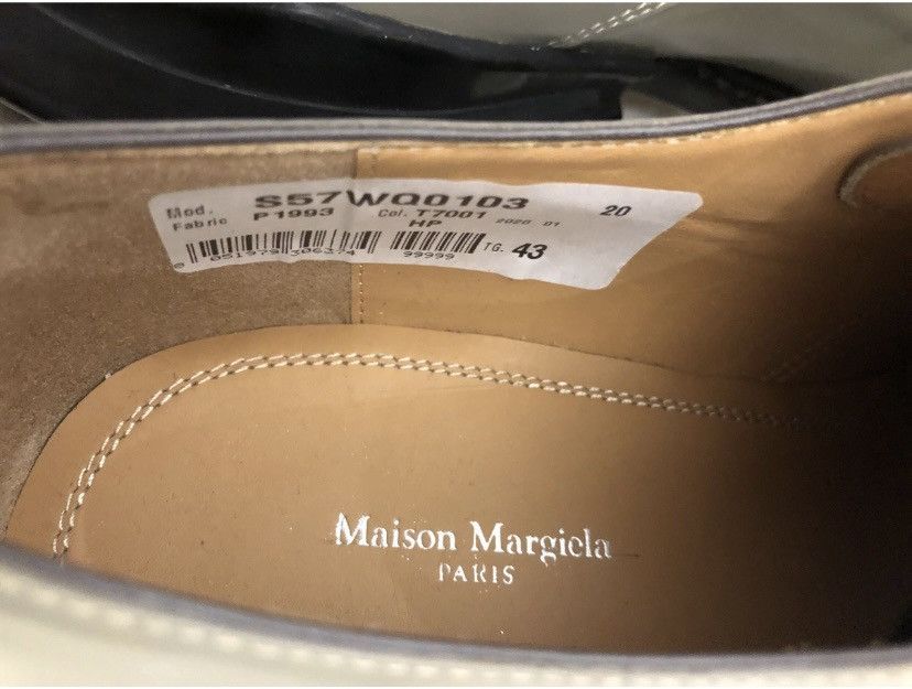 Maison Margiela Maison Margiela 🇮🇹 gloss single stitch airbag derby 10 NEW Size US 10 / EU 43 - 2 Thumbnail