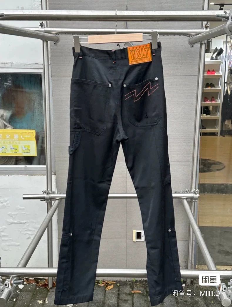 Walter Van Beirendonck walter van beirendonck size s Black workwear trousers Size US 28 / EU 44 - 2 Thumbnail