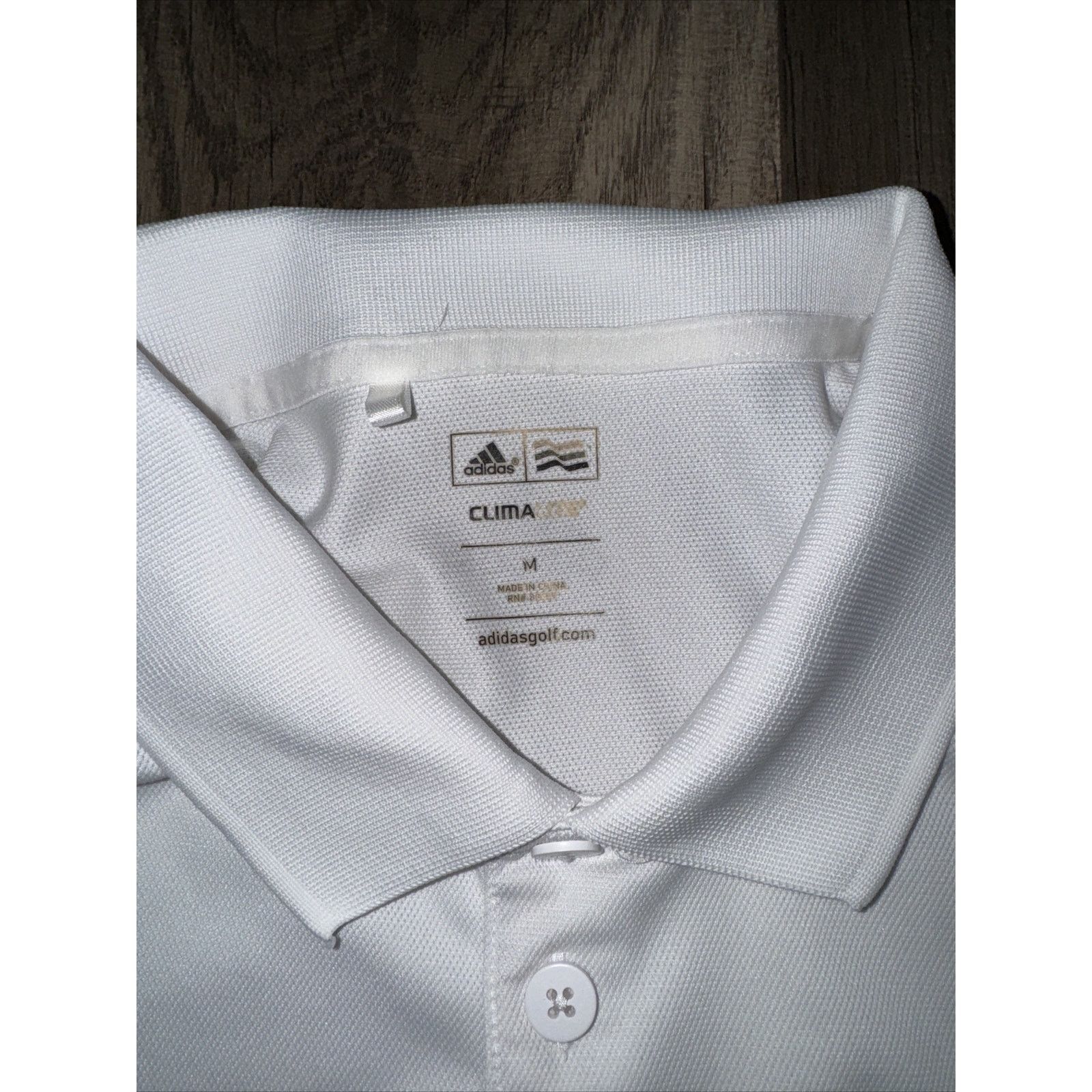 Adidas Adidas Golf Polo Shirt White Medium 21x25 Size US M / EU 48-50 / 2 - 2 Thumbnail
