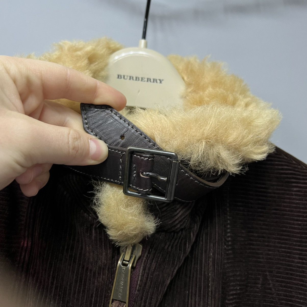 Dsquared2 Dsquared Hybrid Leather Shearling Jacket AW04 Vintage RARE Size US L / EU 52-54 / 3 - 9 Thumbnail