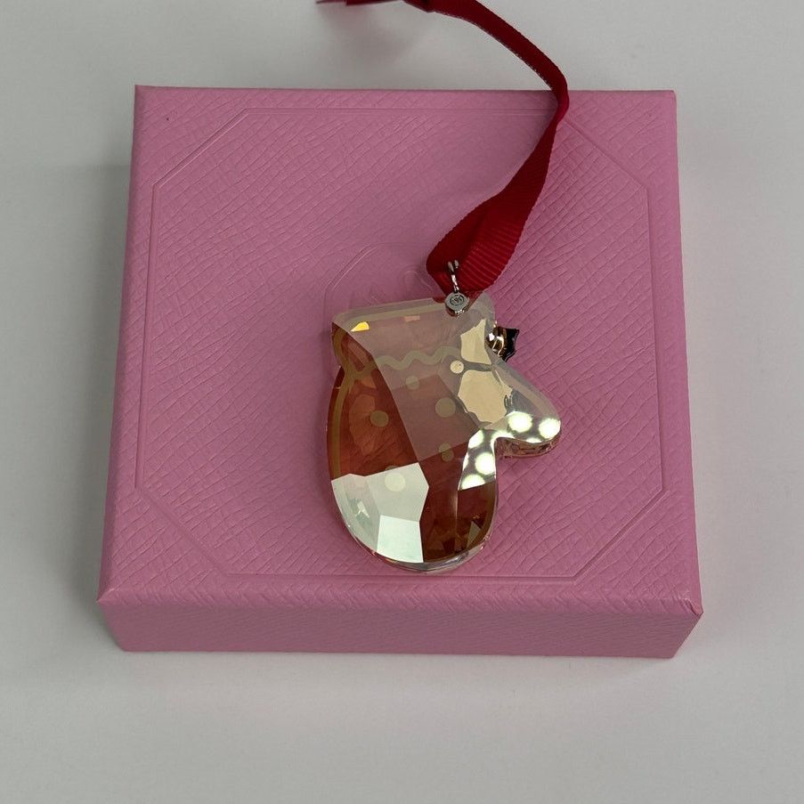 Swarovski Swarovski Holiday Cheers Gingerbread Glove Ornament Size ONE SIZE - 6 Thumbnail