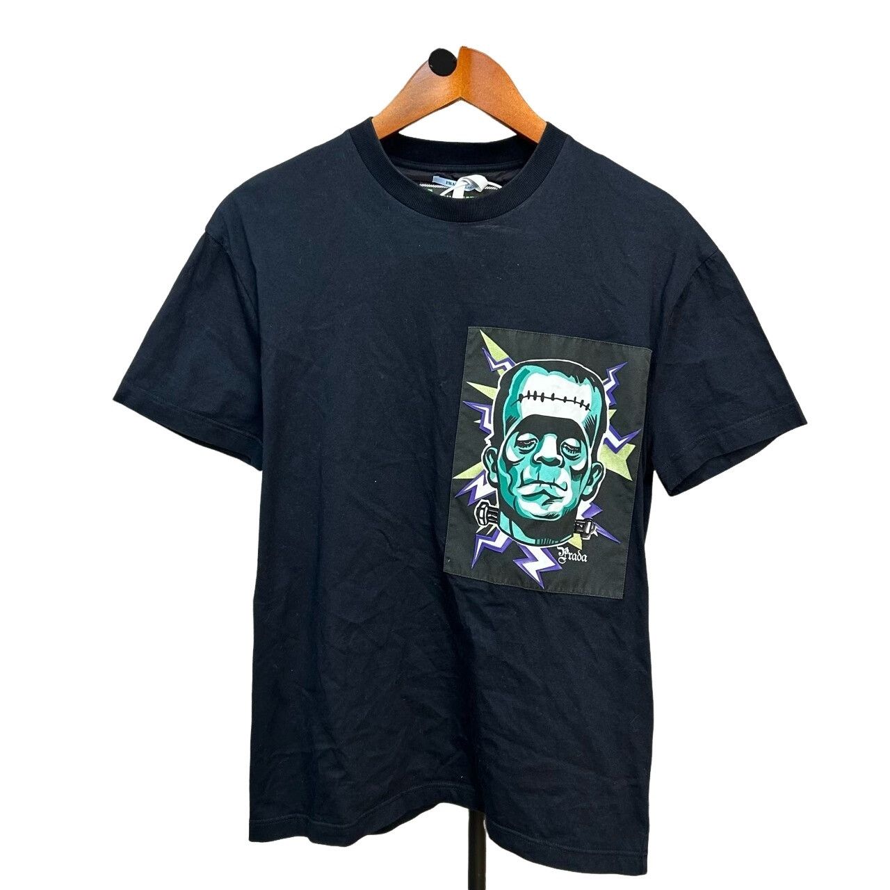 Prada Prada Frankenstein Print T-Shirt Size M Size US M / EU 48-50 / 2 - 1 Thumbnail