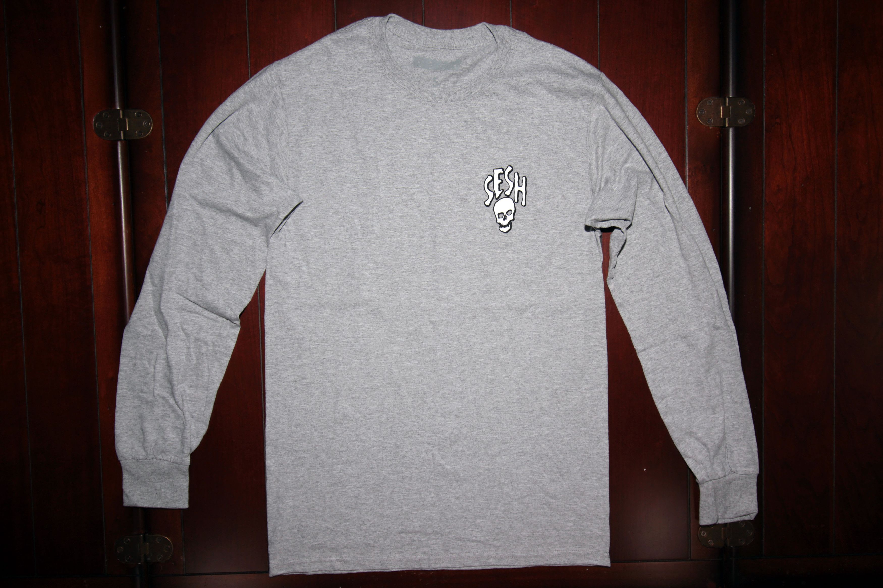 Bones × TeamSESH TeamSESH 'SeshSkull' Logo Long Sleeve Shirt Size US S / EU 44-46 / 1 - 1 Thumbnail