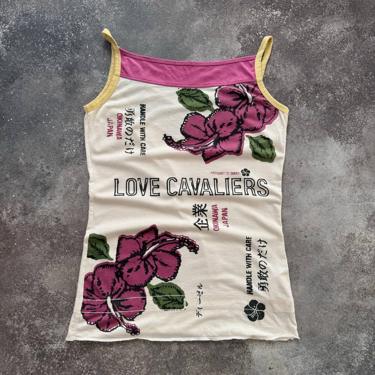 Diesel Y2K Diesel Vintage Love Cavaliers Rare Tank Top Size M / US 6-8 / IT 42-44 - 1 Thumbnail