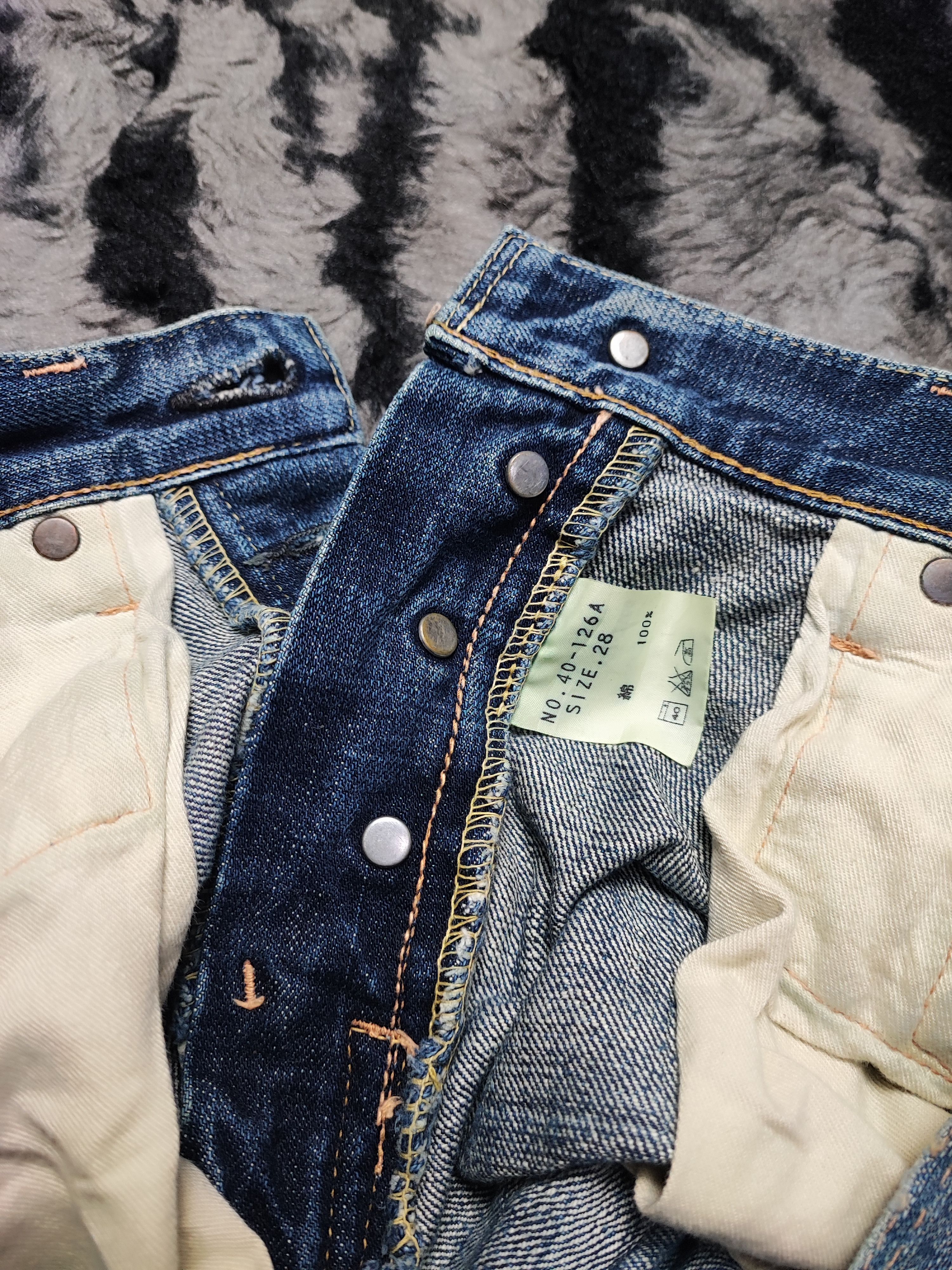 Spellbound Vintage 90s Spellbound Domingo Mudwash Distressed Denim Size US 32 / EU 48 - 13 Thumbnail