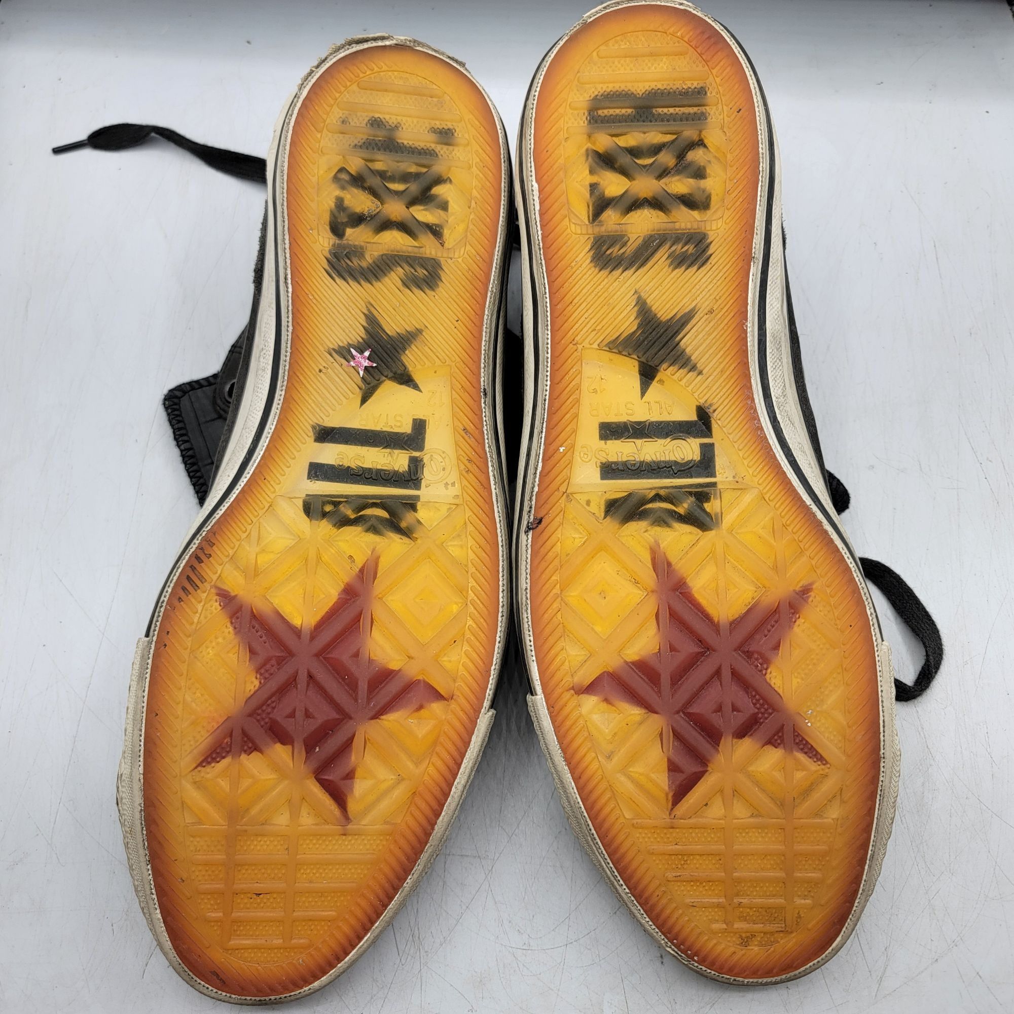 Converse × John Varvatos Converse x John Varvatos Hi Staple Beluga Turtledove Mens 12 Size US 12 / EU 45 - 8 Thumbnail