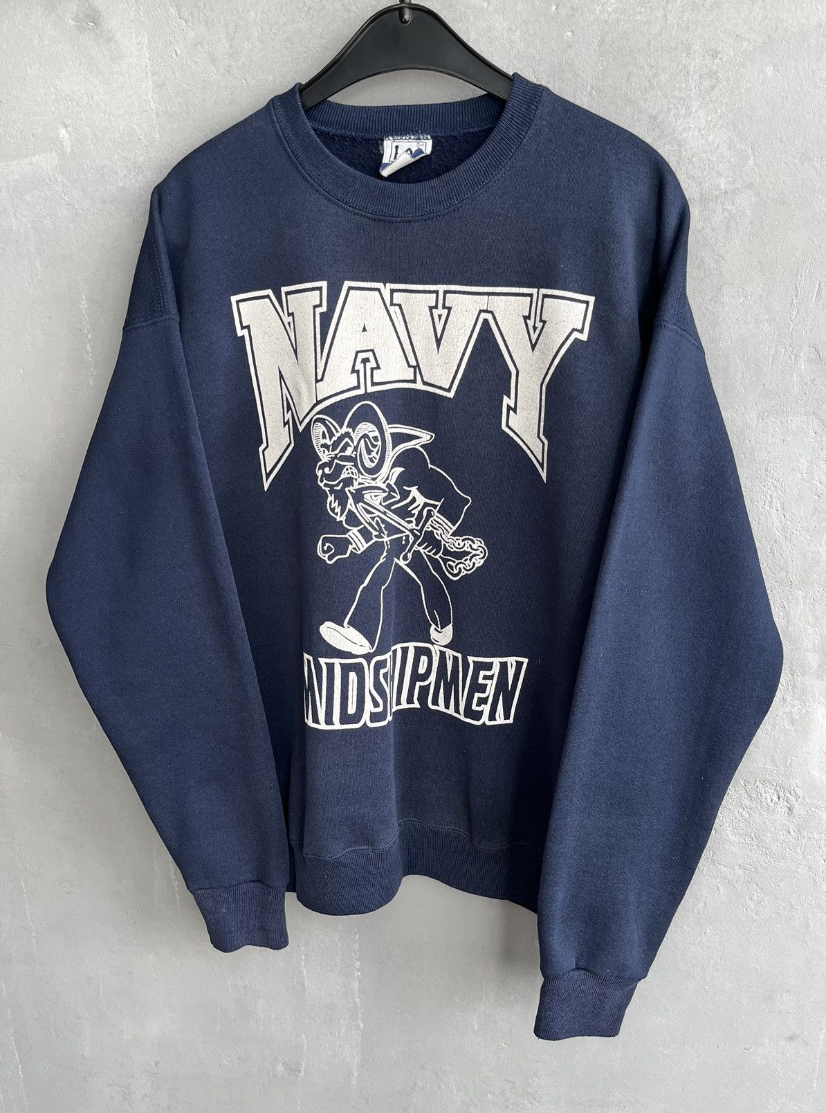 Lee × Vintage LEE NAVY midshipmen sweatshirt USA vintage Size US L / EU 52-54 / 3 - 1 Thumbnail