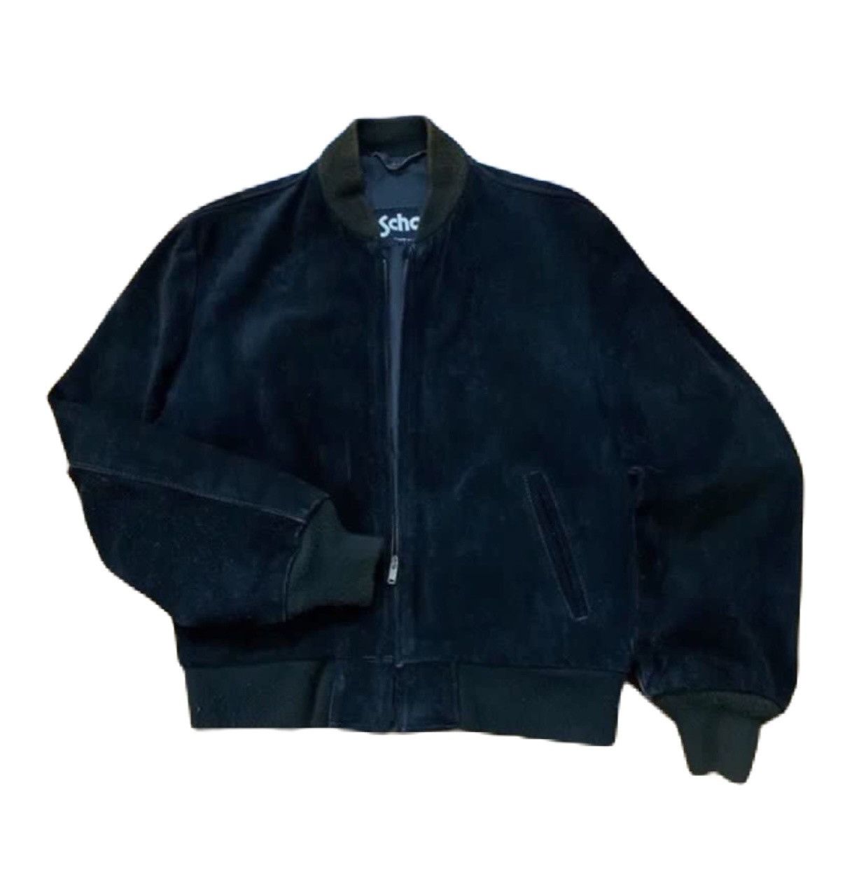 Schott SCHOTT LEATHER JACKET SUEDE PERFECTO BOMBER STYLE Size US M / EU 48-50 / 2 - 2 Thumbnail