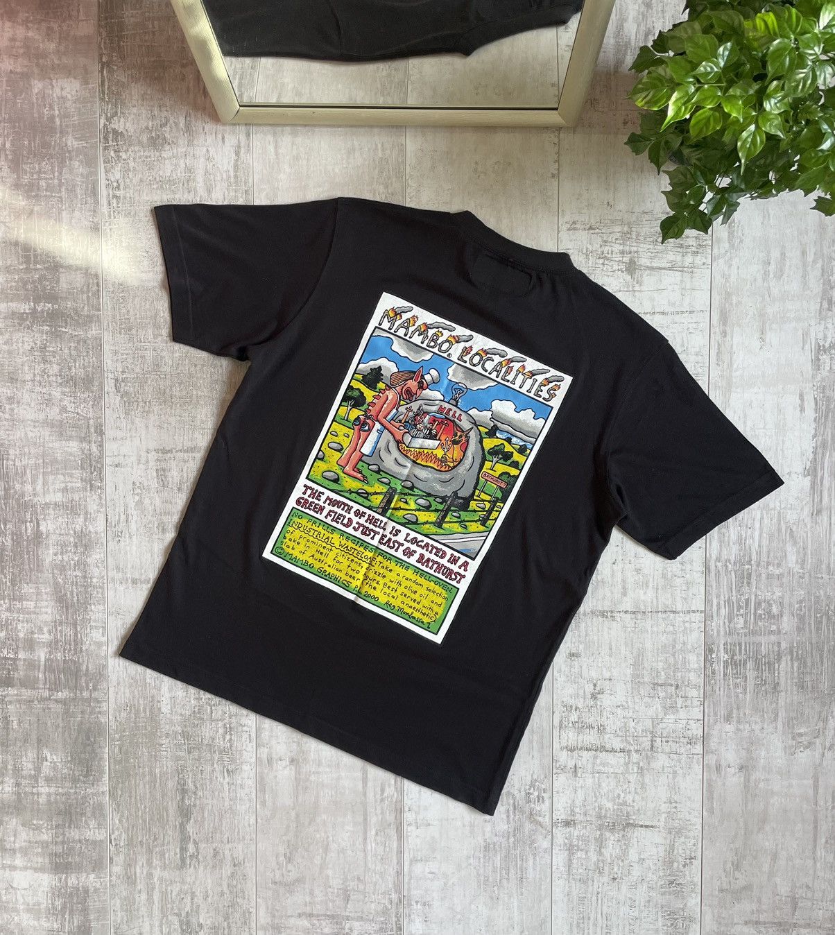 Mambo × Vintage Mambo Localities Vintage Tee P.L 00’s Graphics Size US M / EU 48-50 / 2 - 1 Thumbnail