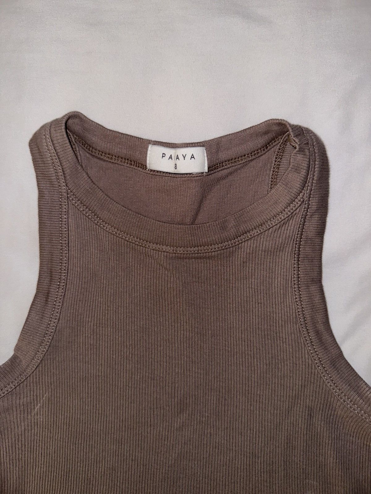 Other Basic Ribbed Sleeveless Tank Top Size S / US 4 / IT 40 - 2 Thumbnail