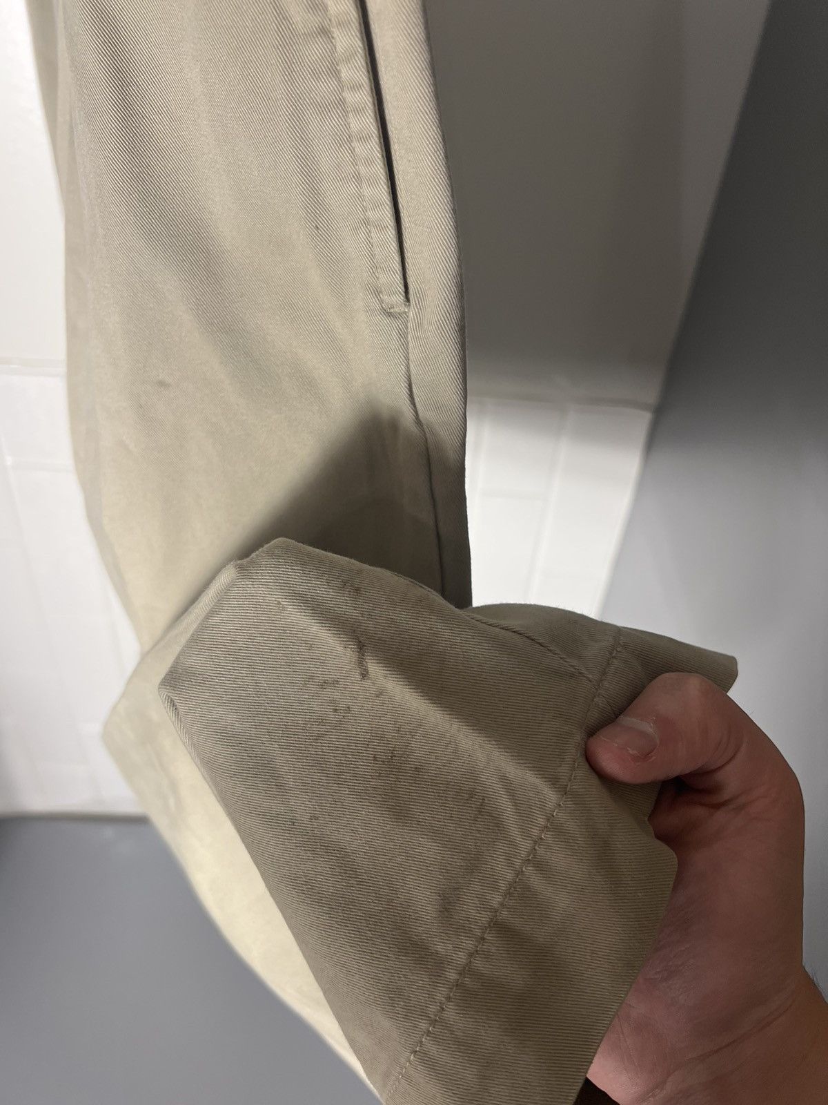 Polo Ralph Lauren × Vintage VERY RARE POLO RALPH LAUREN CASUAL CHINO PANTS DESIGNER 90s Size US 34 / EU 50 - 9 Thumbnail