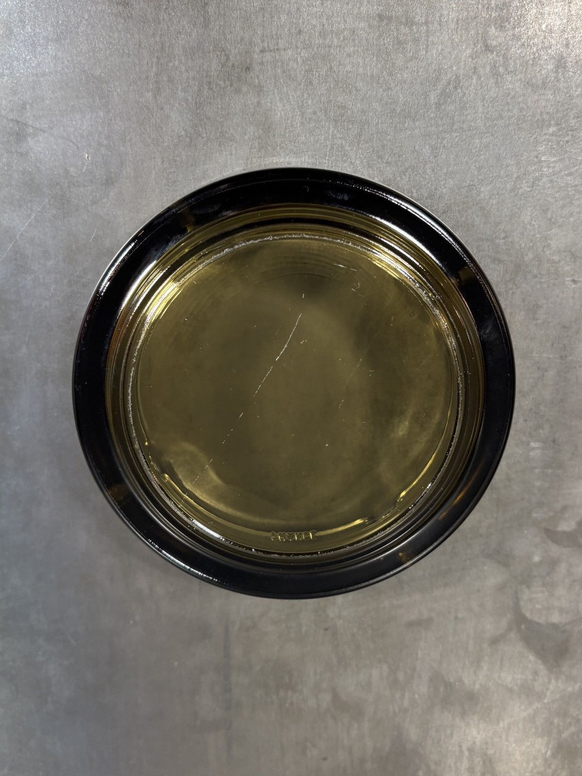 Vintage 1970s Vintage Ashtray Smoked Glass Made in France MCM Ash Size ONE SIZE - 10 Thumbnail